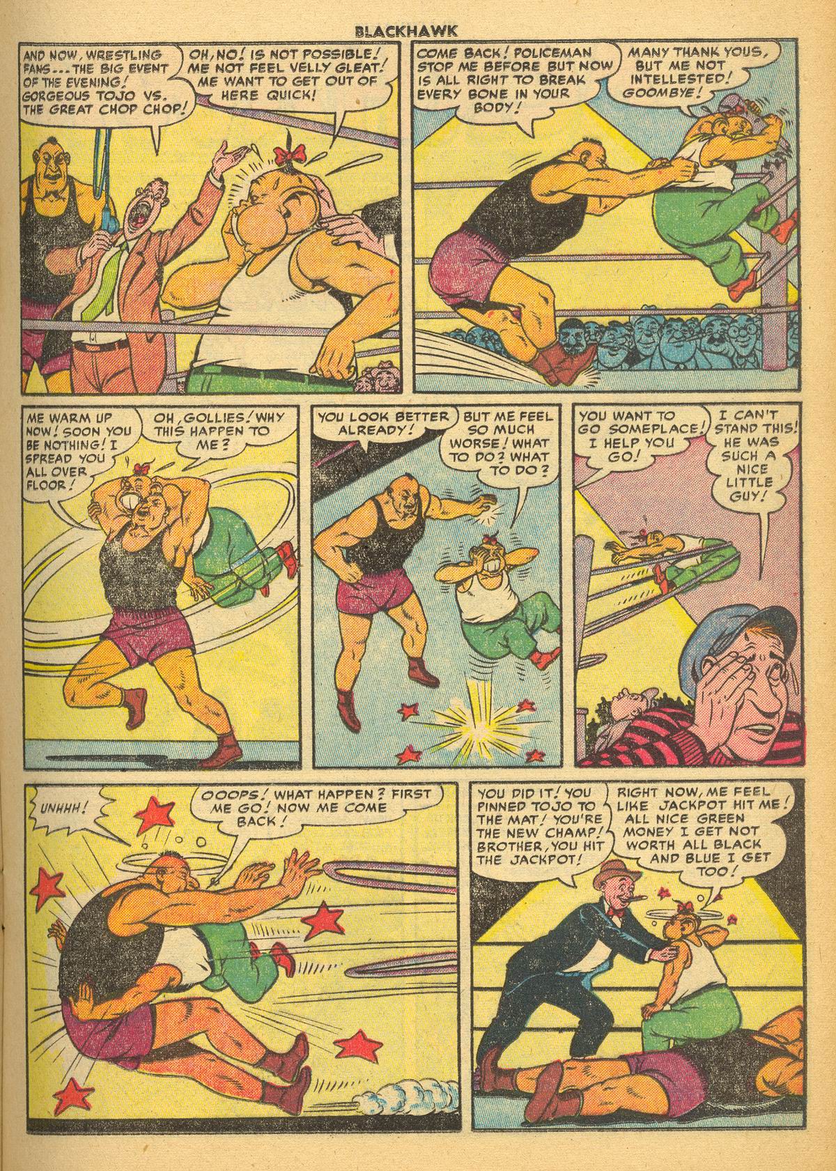 Read online Blackhawk (1957) comic -  Issue #92 - 17