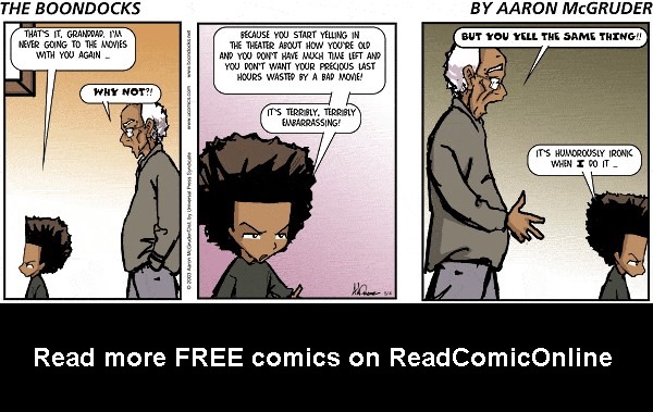 Read online The Boondocks Collection comic -  Issue # Year 2003 - 124