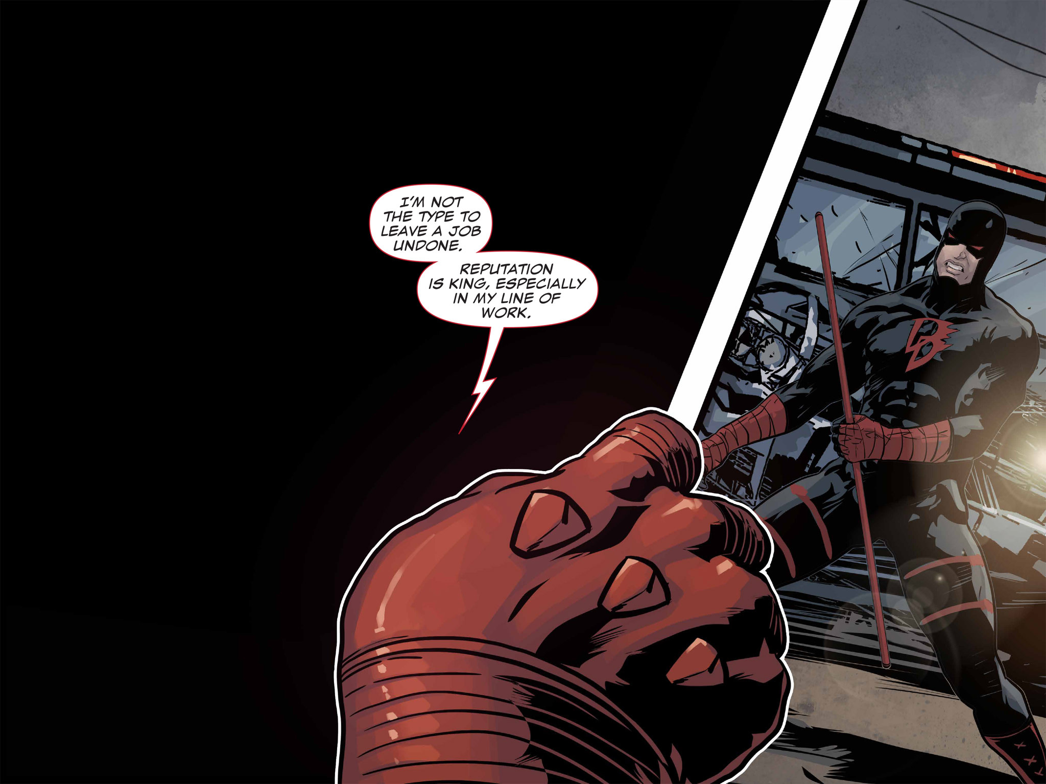 Read online Daredevil / Punisher : The Seventh Circle comic -  Issue #7 - 21