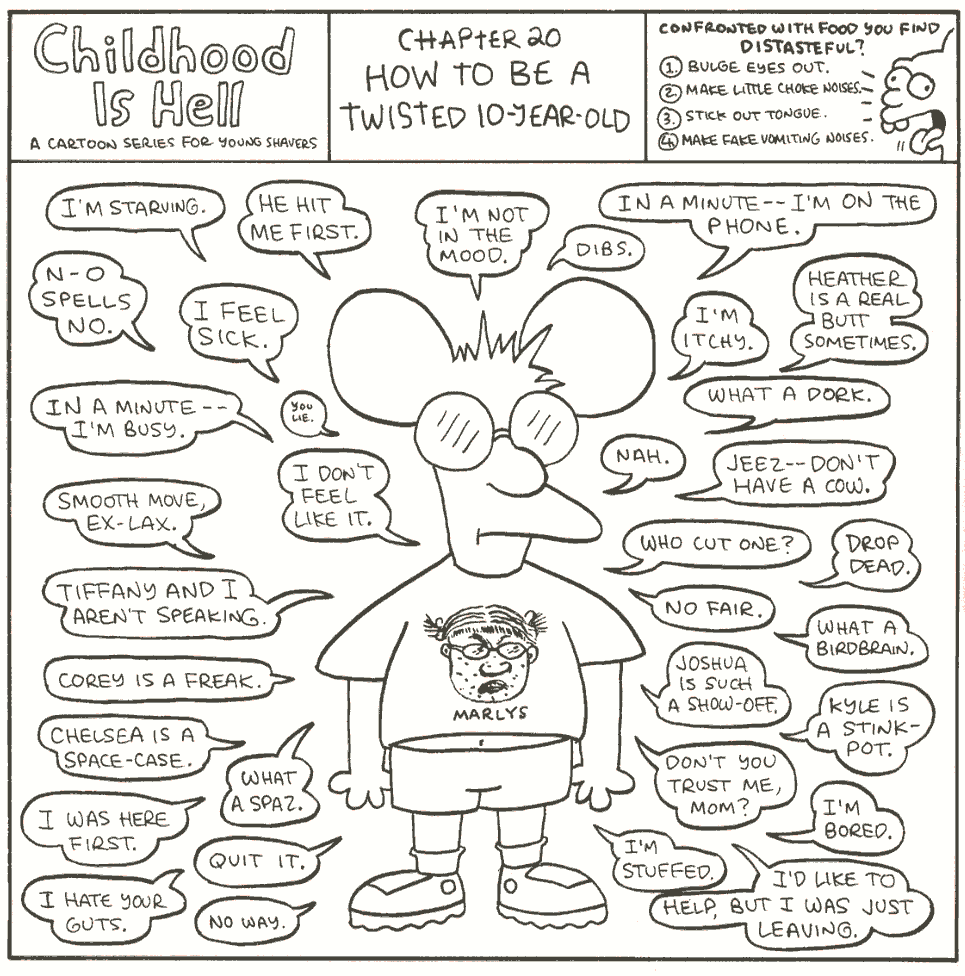 Read online Life In Hell comic -  Issue # TPB Childhood Is Hell - 24