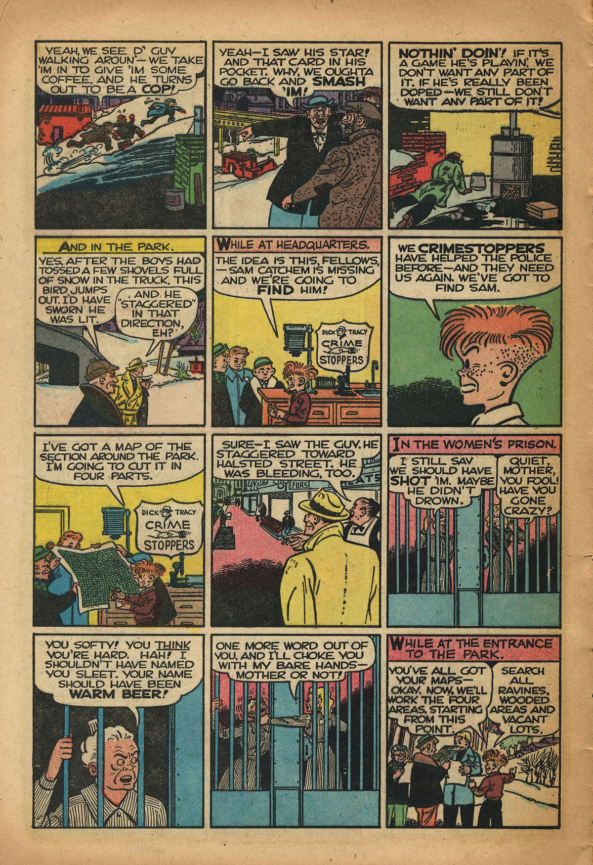 Read online Dick Tracy comic -  Issue #58 - 10