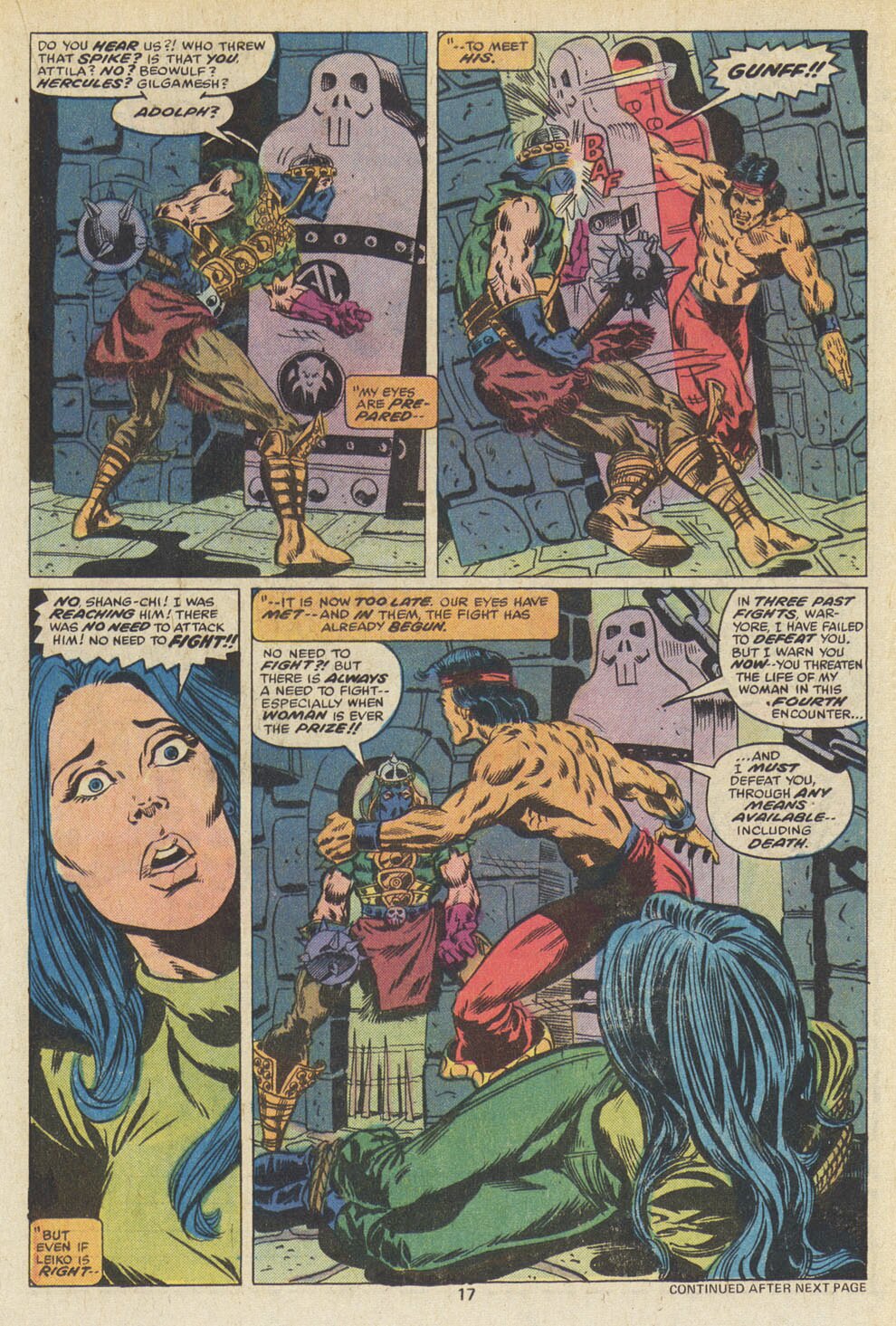 Read online Master of Kung Fu (1974) comic -  Issue #58 - 12