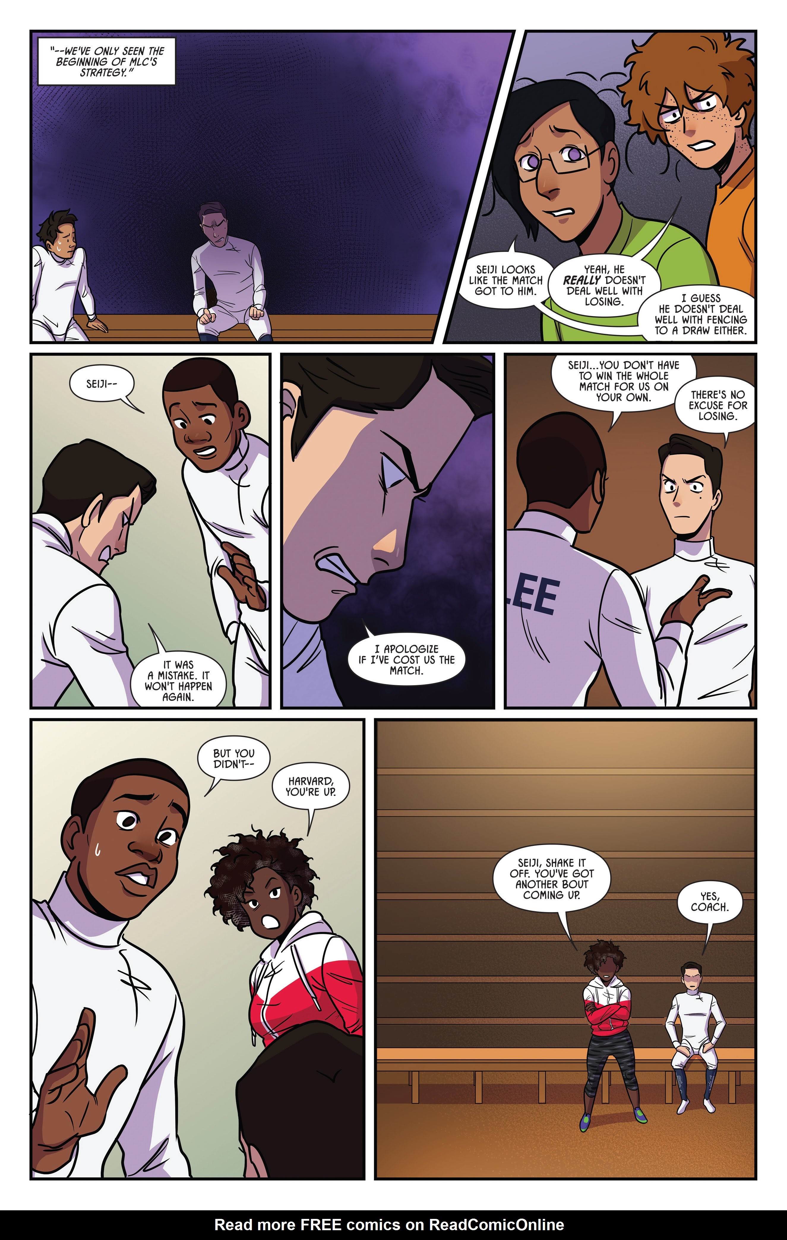 Read online Fence comic -  Issue # _TPB 4 - 57