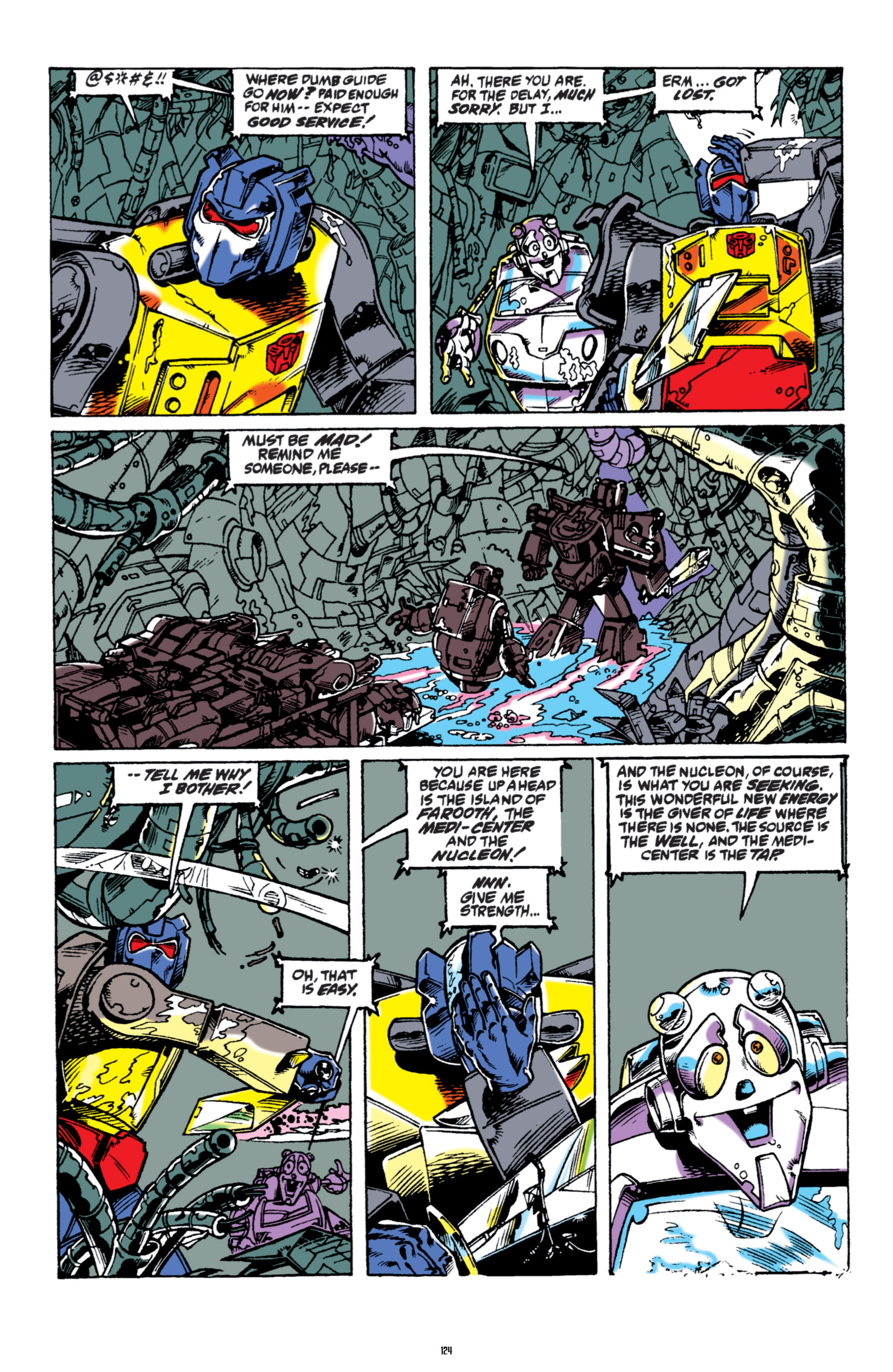 Read online The Transformers Classics comic -  Issue # TPB 6 - 124