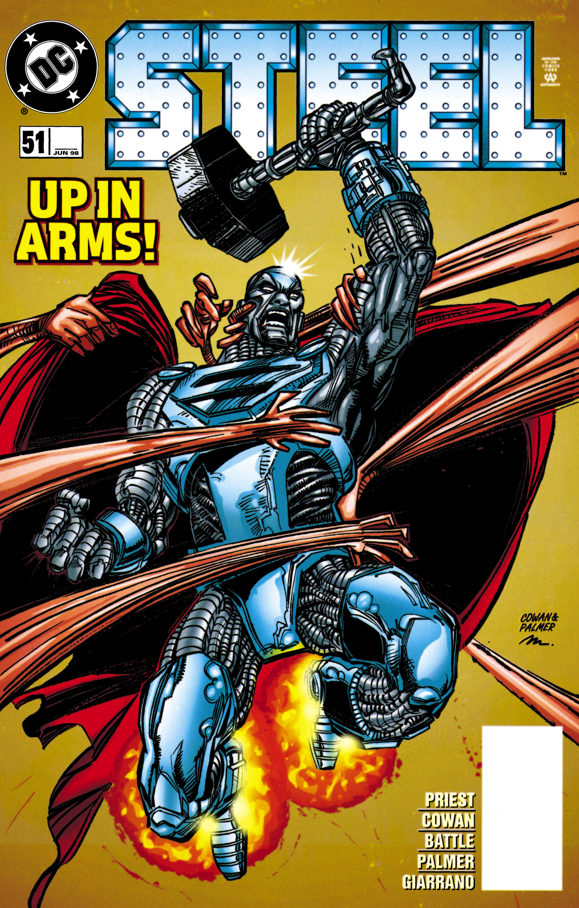 Read online Steel (1994) comic -  Issue #51 - 1
