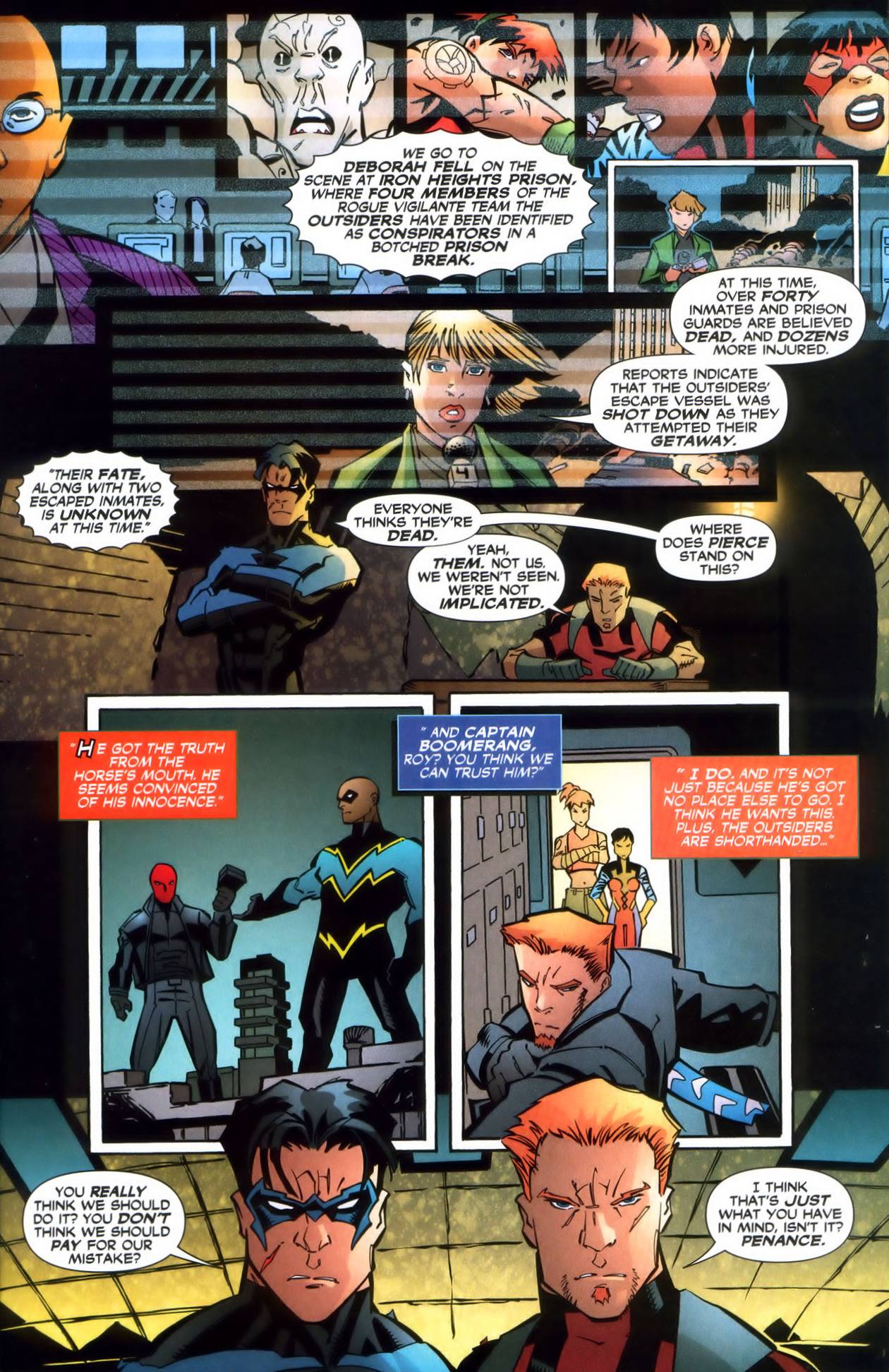 Read online Outsiders (2003) comic -  Issue # _Annual 1 - 33