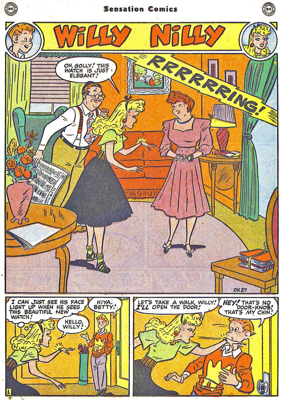 Read online Sensation (Mystery) Comics comic -  Issue #79 - 31