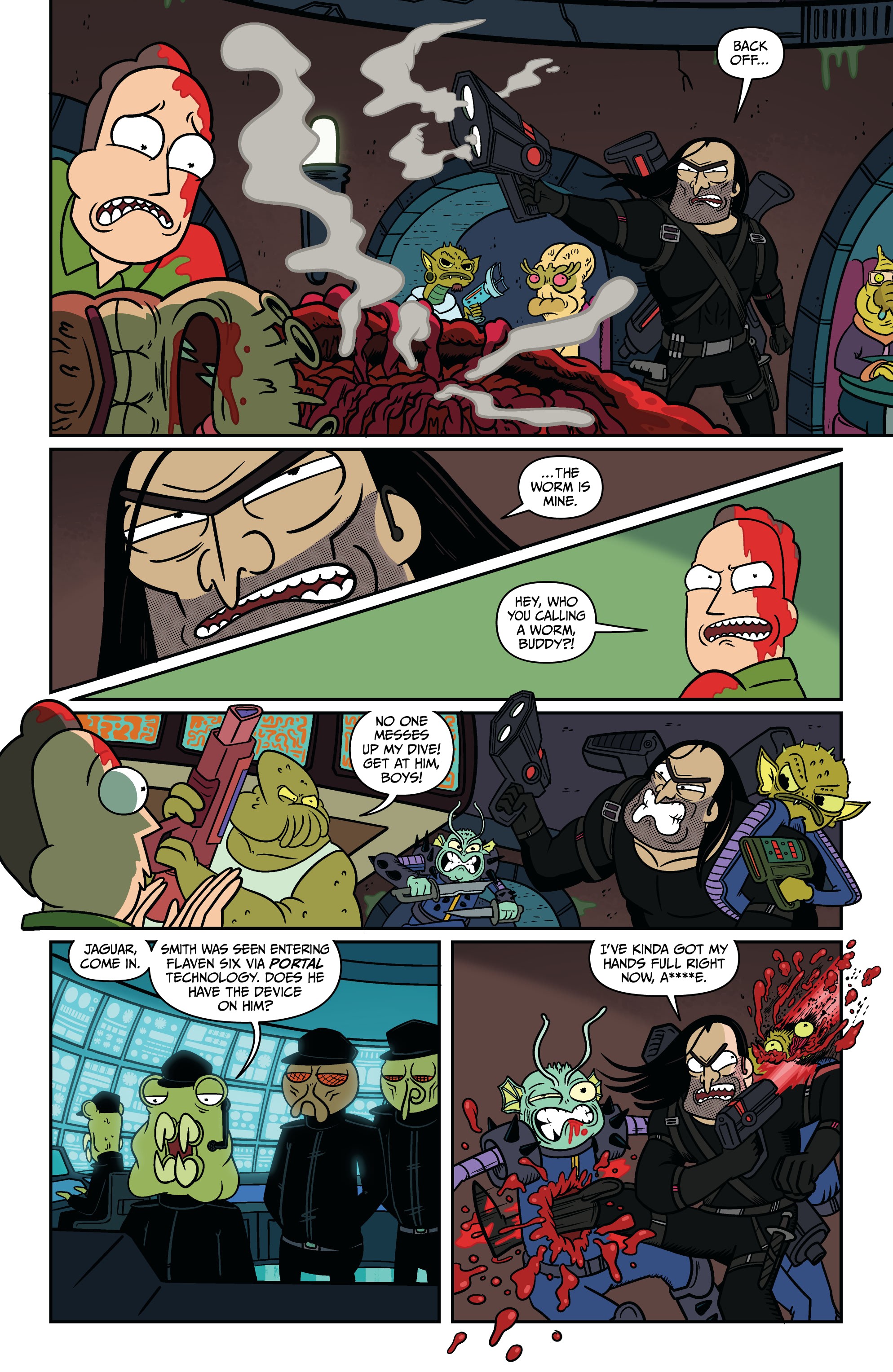 Read online Rick and Morty Presents: Jaguar comic -  Issue # Full - 10