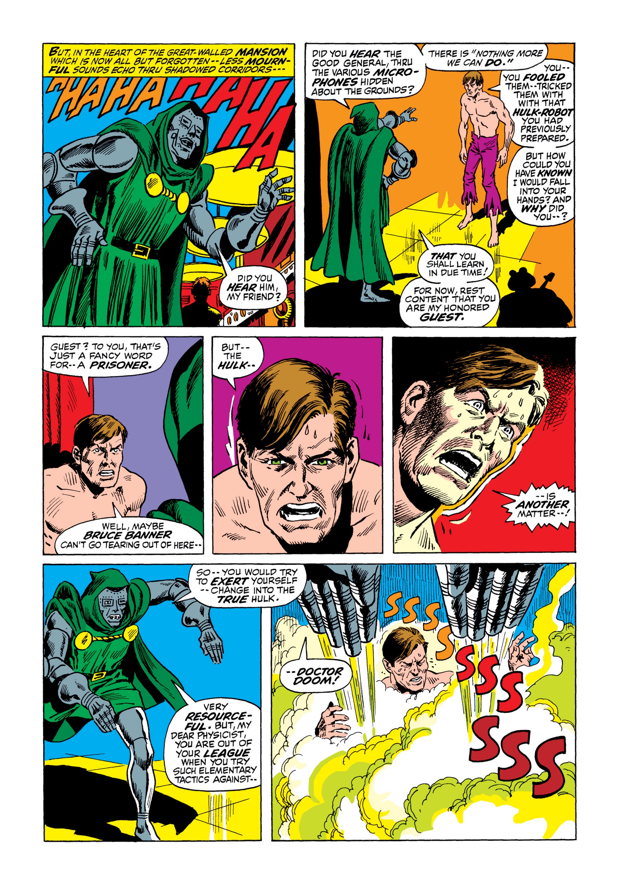 Read online Marvel Masterworks: The Incredible Hulk comic -  Issue # TPB 7 (Part 2) - 99