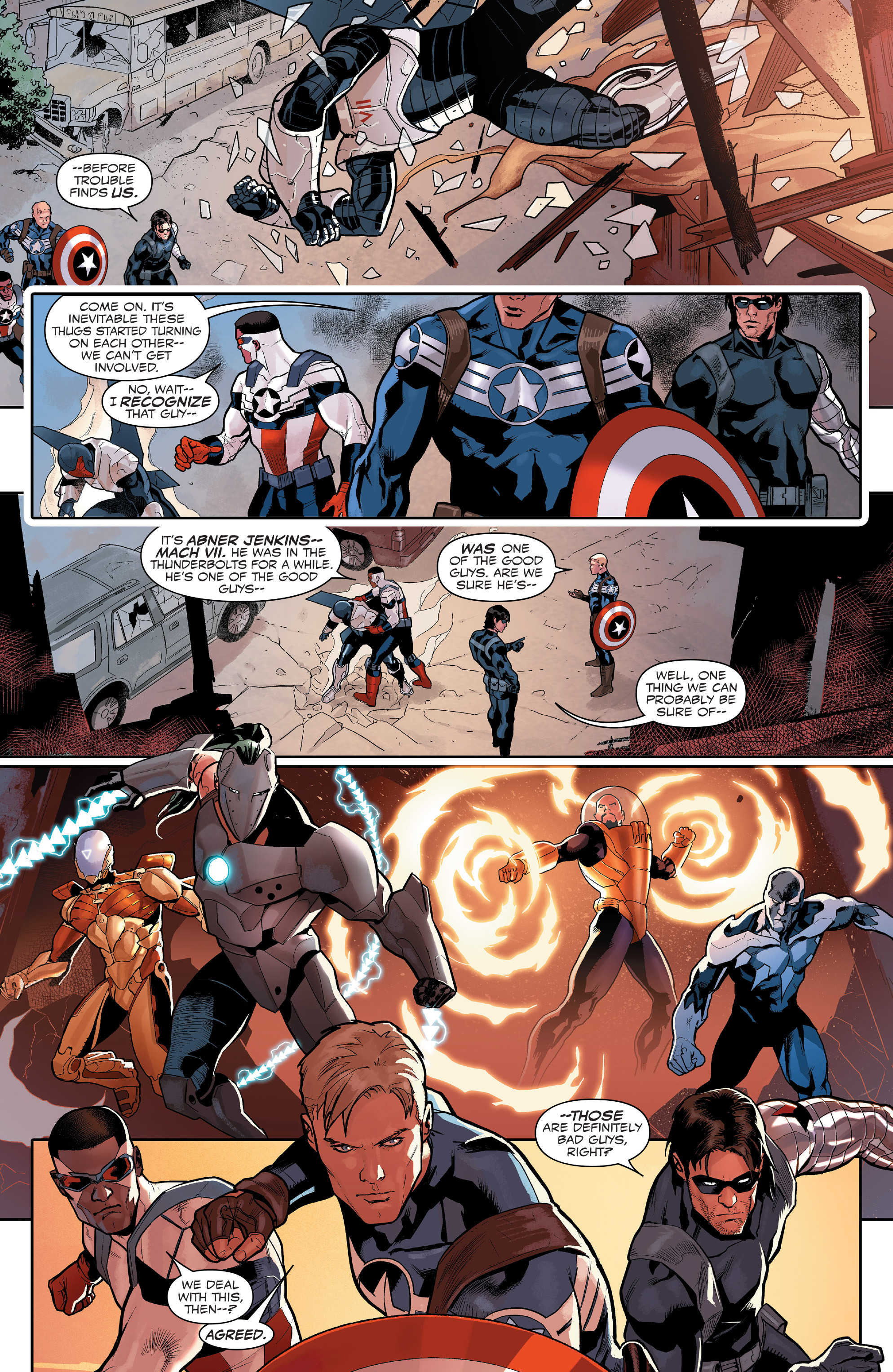 Read online Captain America: Sam Wilson comic -  Issue #8 - 10
