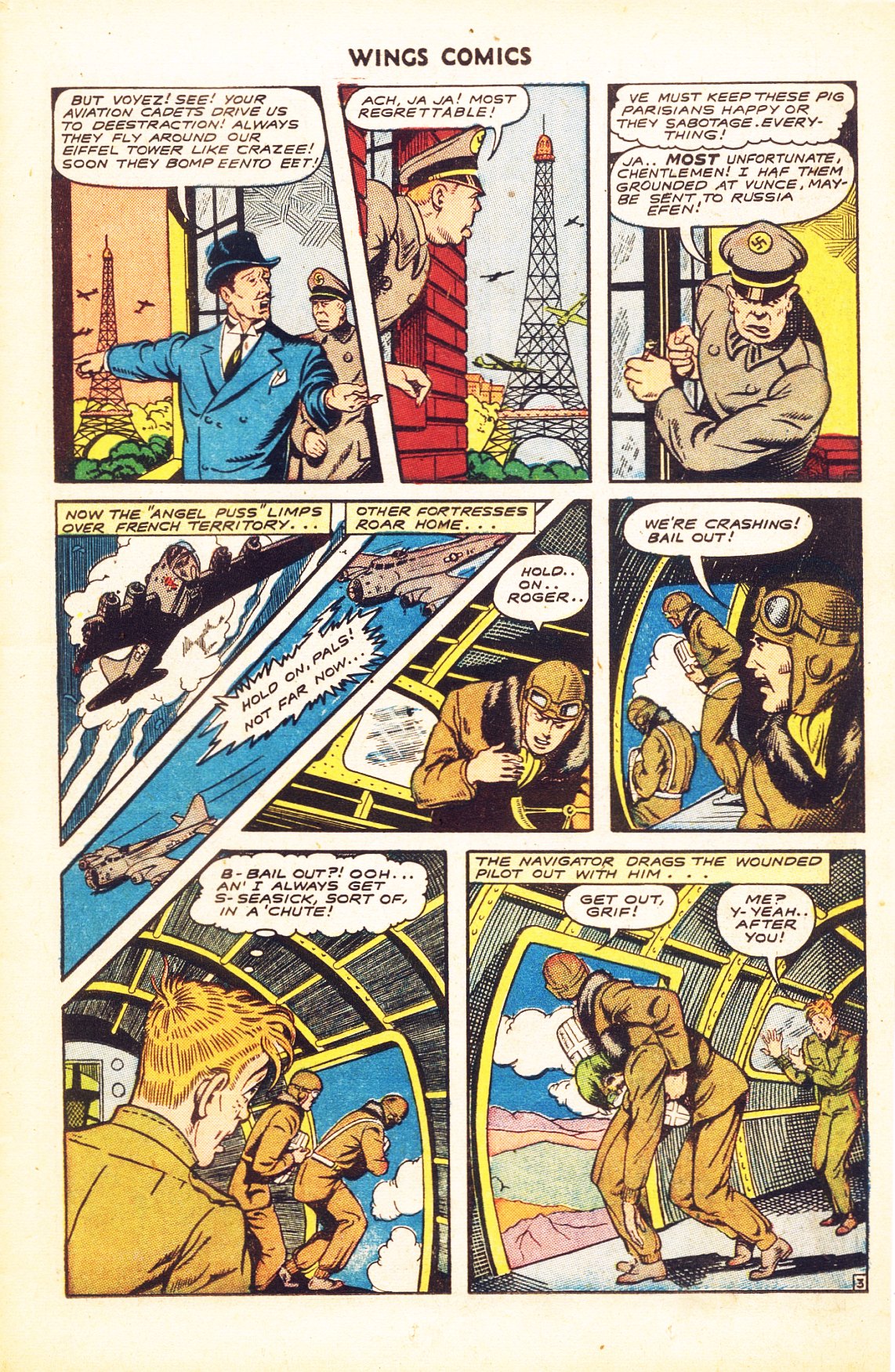 Read online Wings Comics comic -  Issue #50 - 15