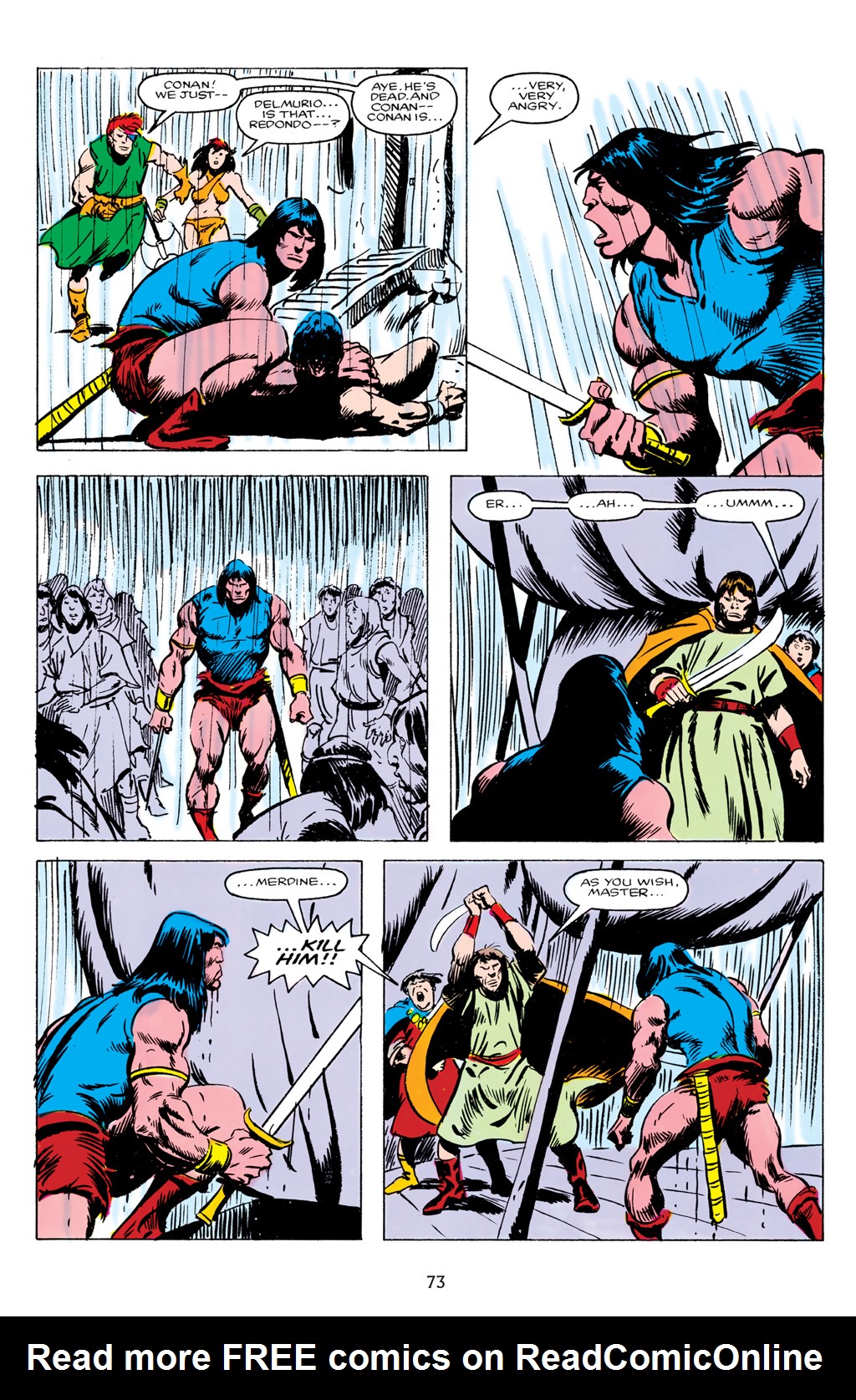 Read online The Chronicles of Conan comic -  Issue # TPB 23 (Part 1) - 74