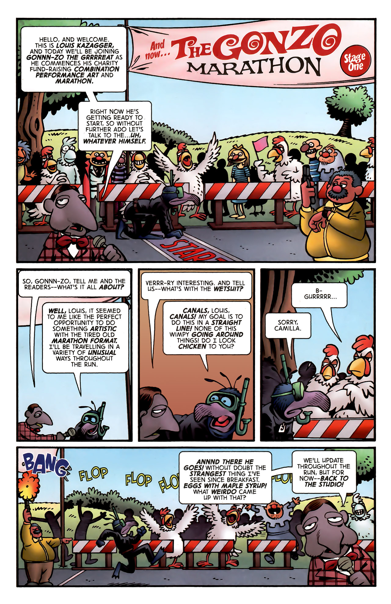 Read online The Muppet Show: The Comic Book comic -  Issue #3 - 6