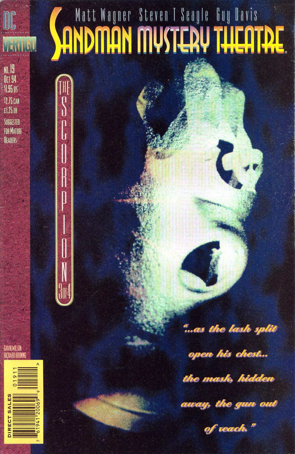 Read online Sandman Mystery Theatre comic -  Issue #19 - 1