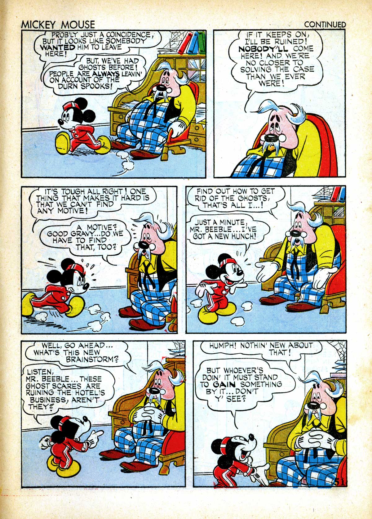 Read online Walt Disney's Comics and Stories comic -  Issue #32 - 53