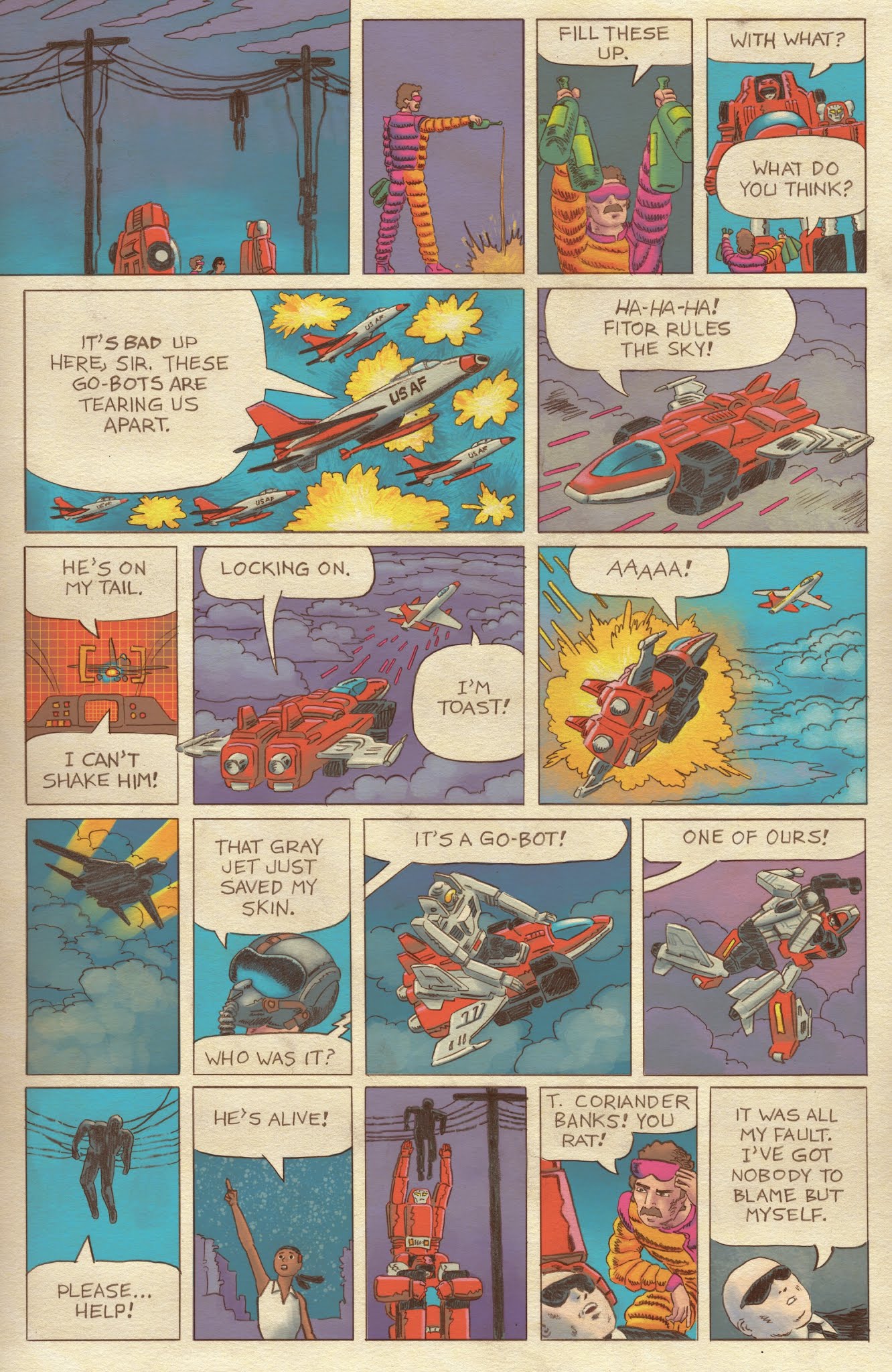 Read online Go-Bots comic -  Issue #2 - 12