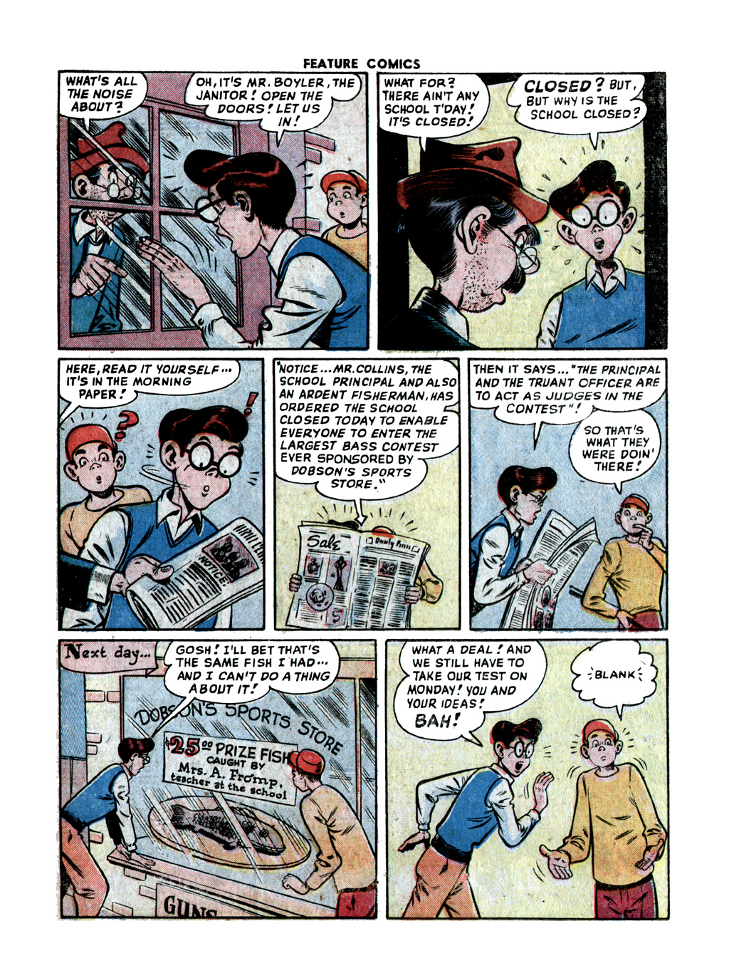 Read online Feature Comics comic -  Issue #137 - 20