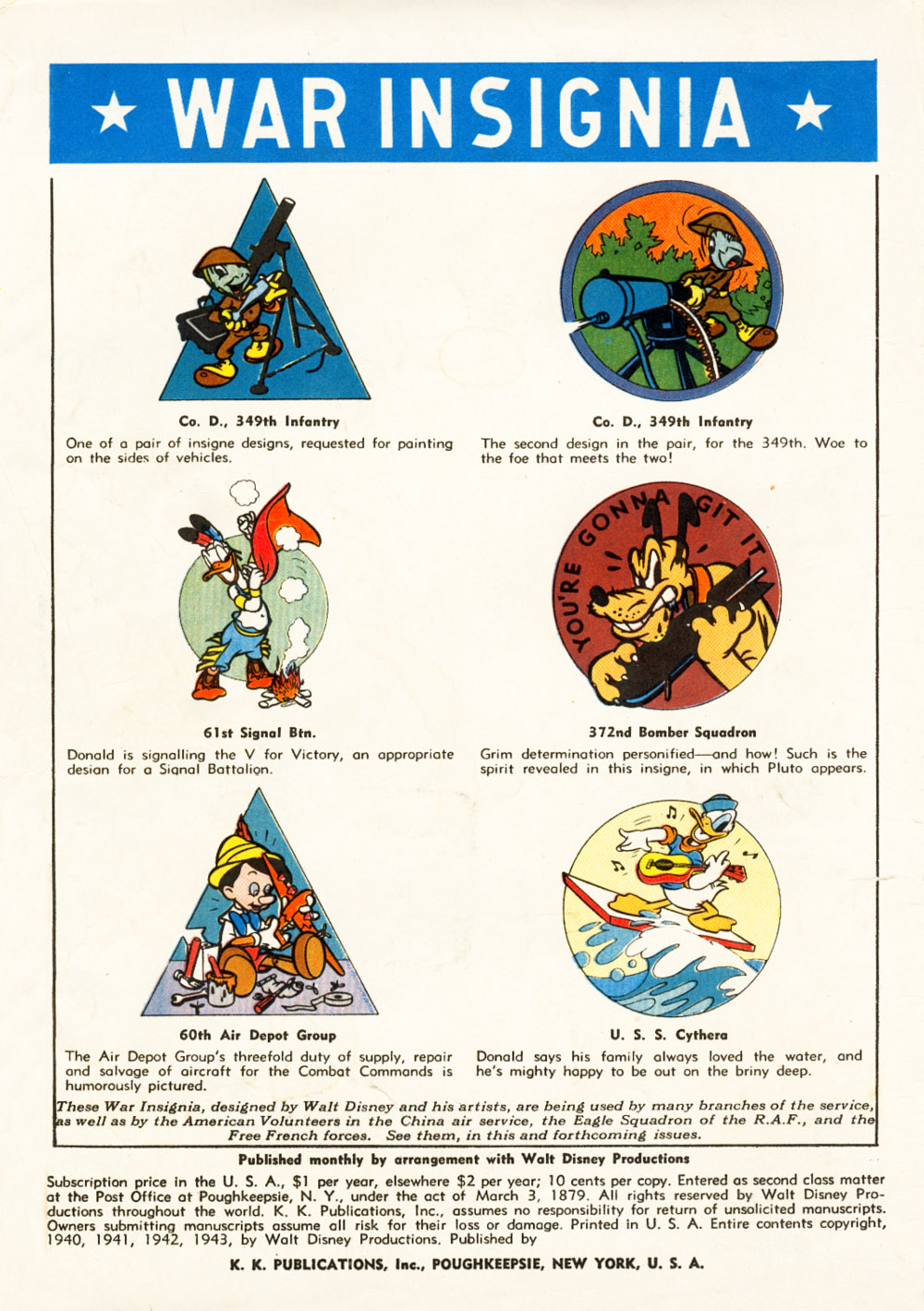 Walt Disney's Comics and Stories issue 38 - Page 2