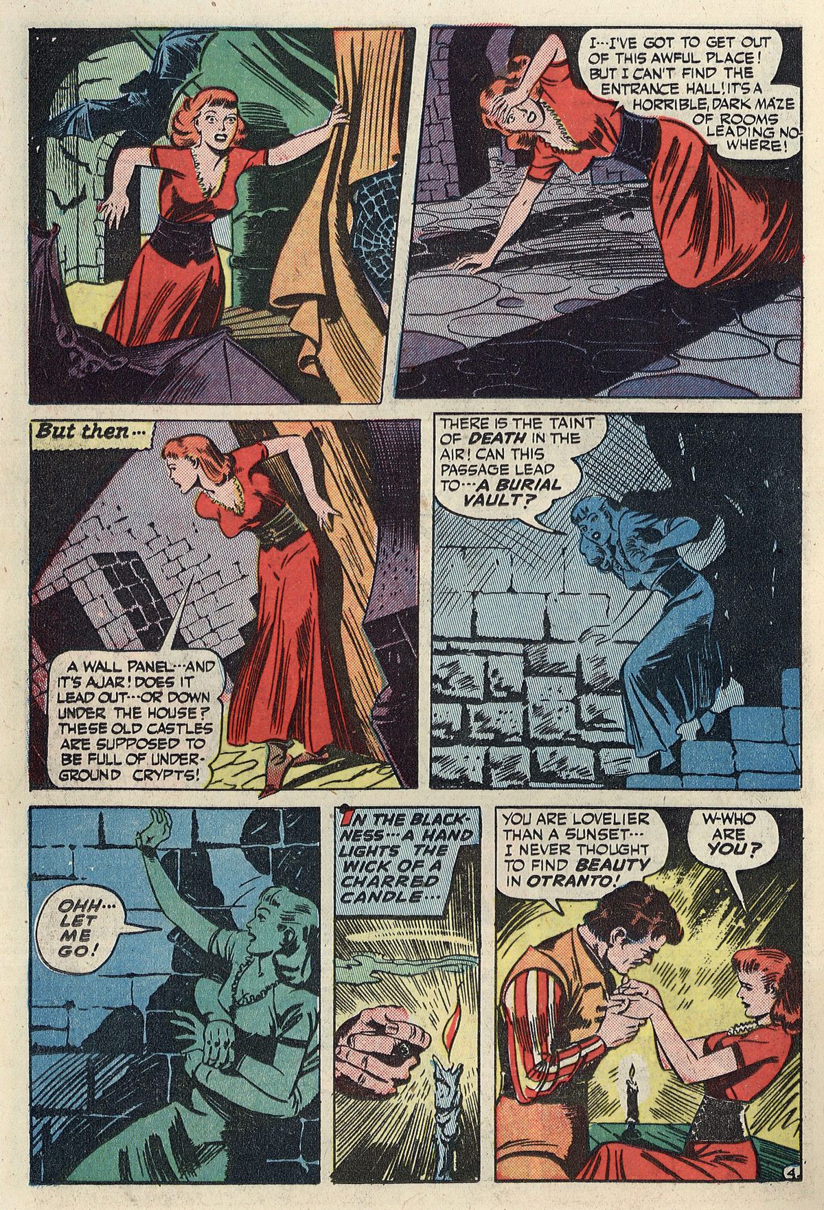 Read online Adventures Into The Unknown comic -  Issue #1 - 38