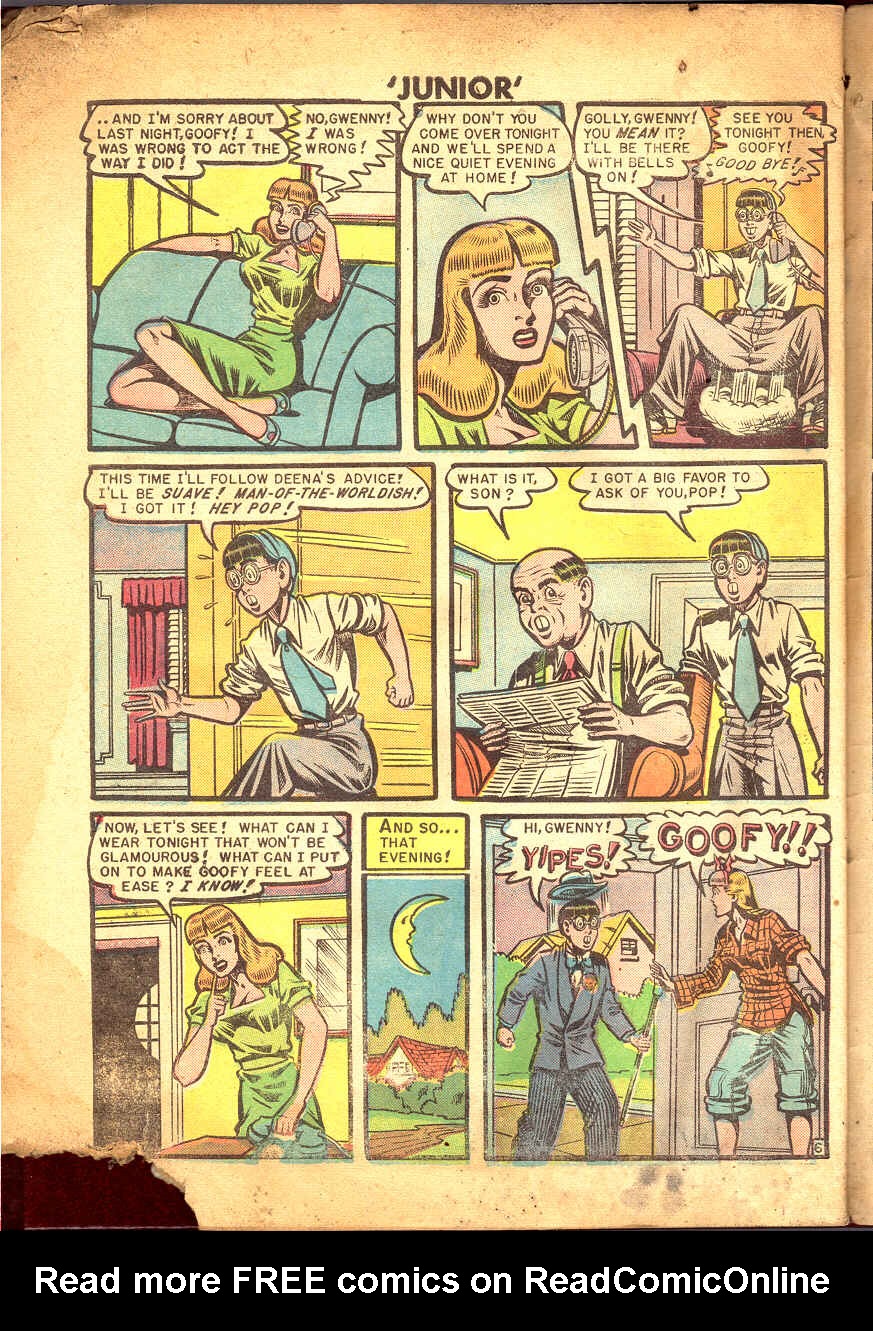 Read online Junior (1947) comic -  Issue #16 - 32