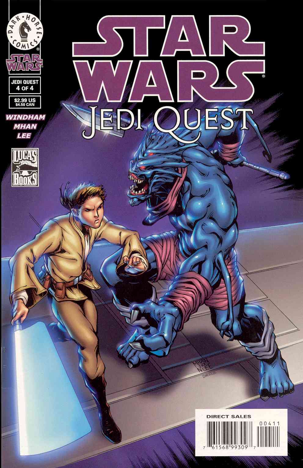 Read online Star Wars: Jedi Quest comic -  Issue #4 - 1