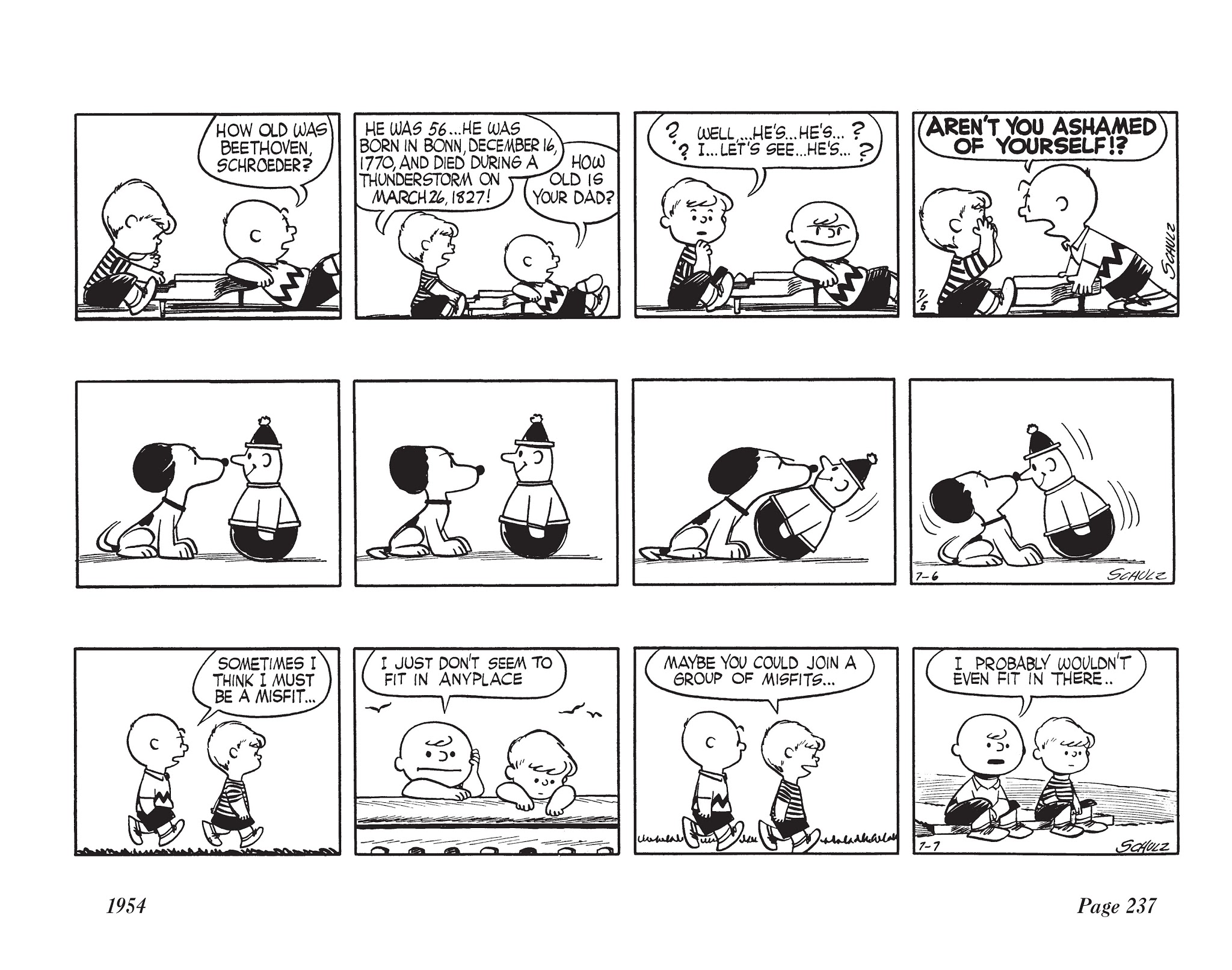 Read online The Complete Peanuts comic -  Issue # TPB 2 - 251