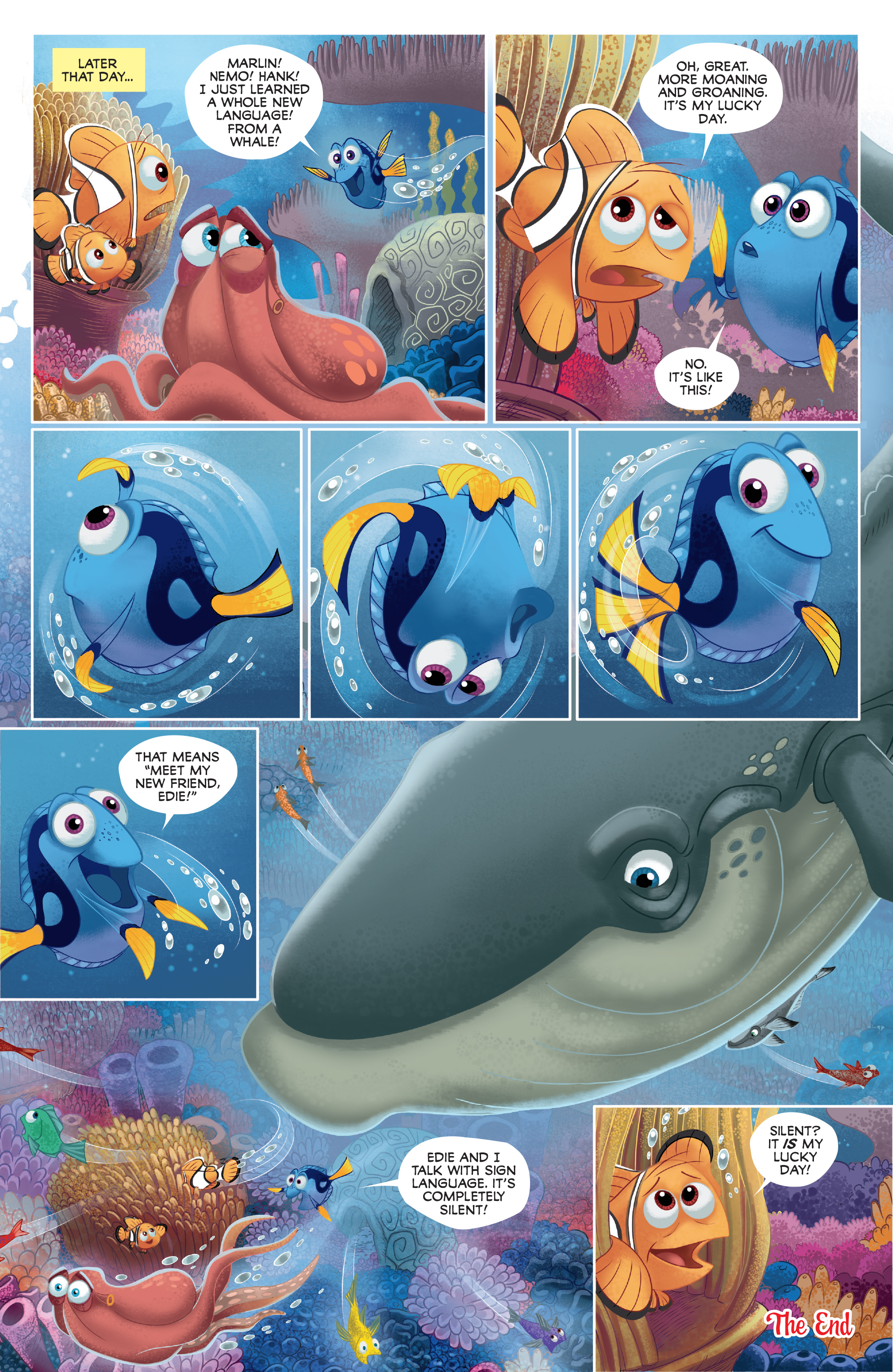 Read online Disney Pixar Finding Dory comic -  Issue #1 - 19