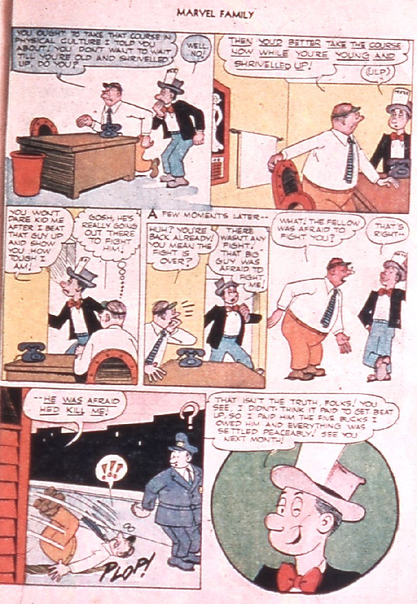Read online The Marvel Family comic -  Issue #59 - 17