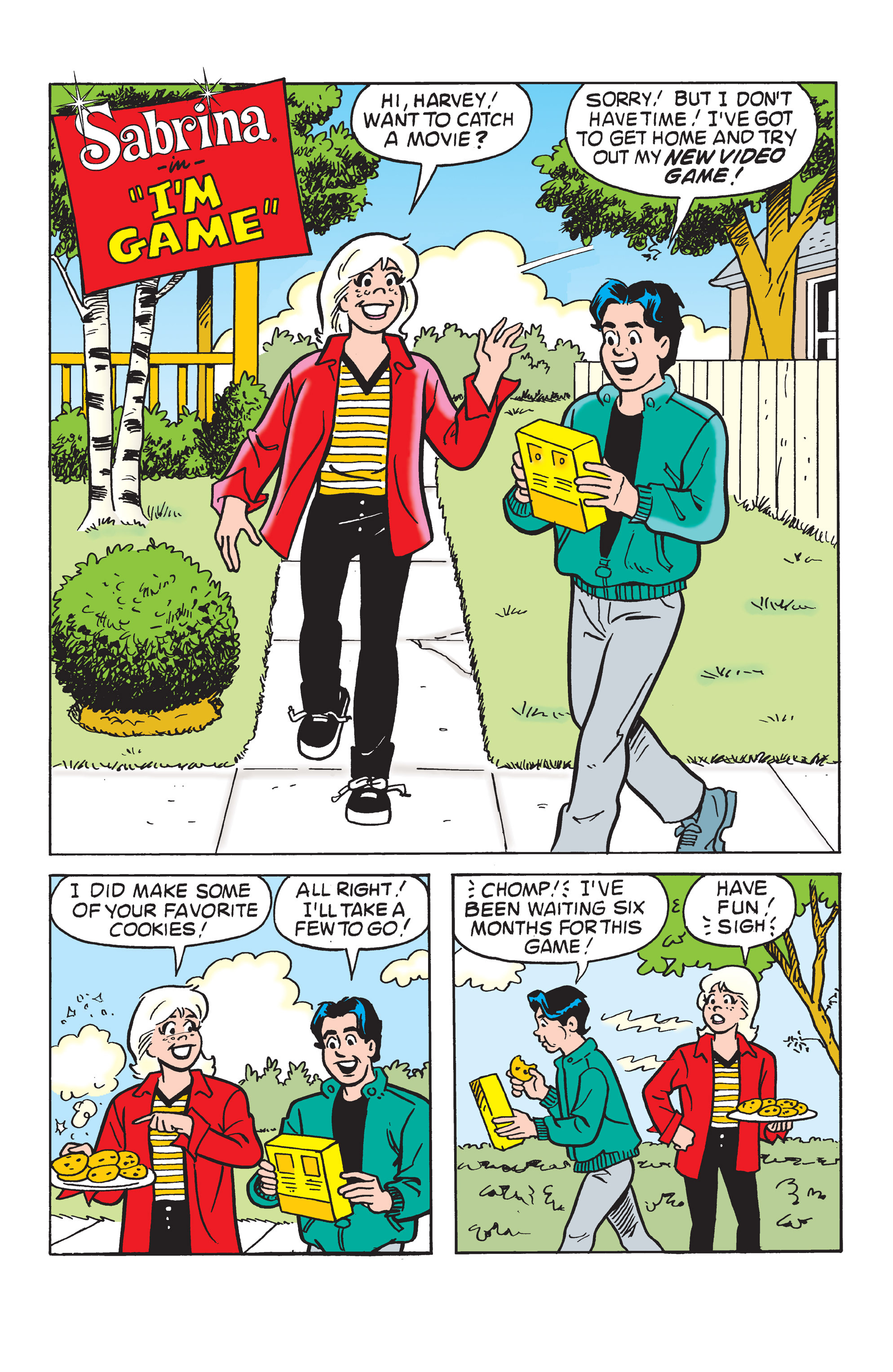 Read online Sabrina the Teenage Witch (1997) comic -  Issue #13 - 15