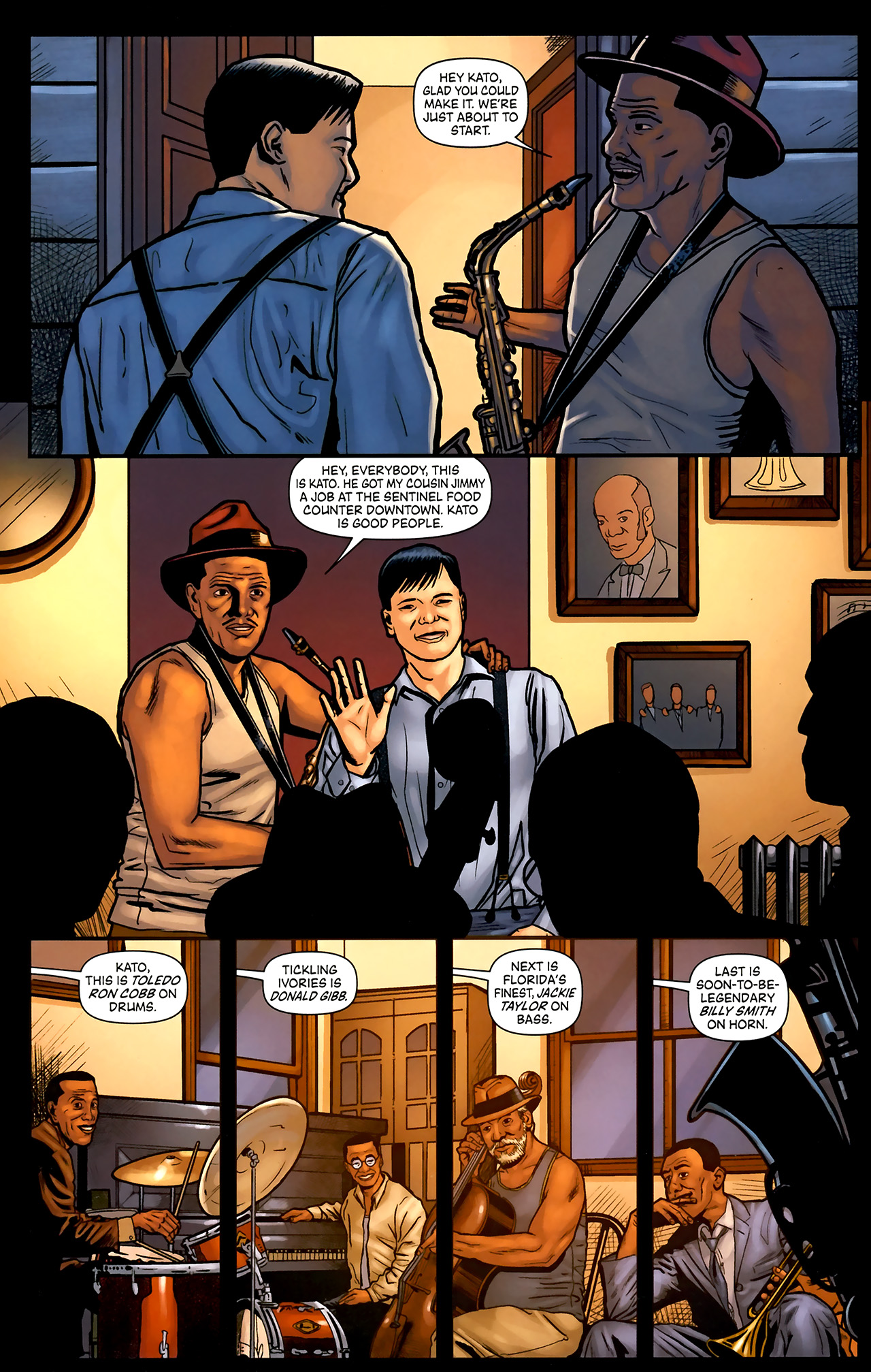 Read online Kato Origins comic -  Issue #6 - 6