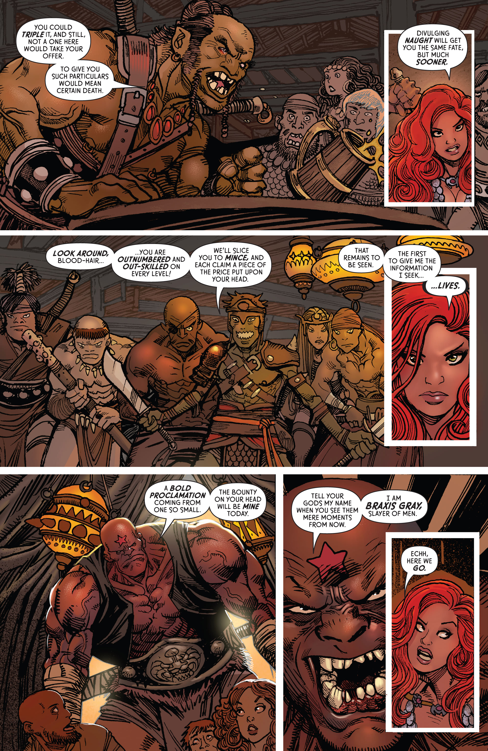 Read online The Invincible Red Sonja comic -  Issue #3 - 13