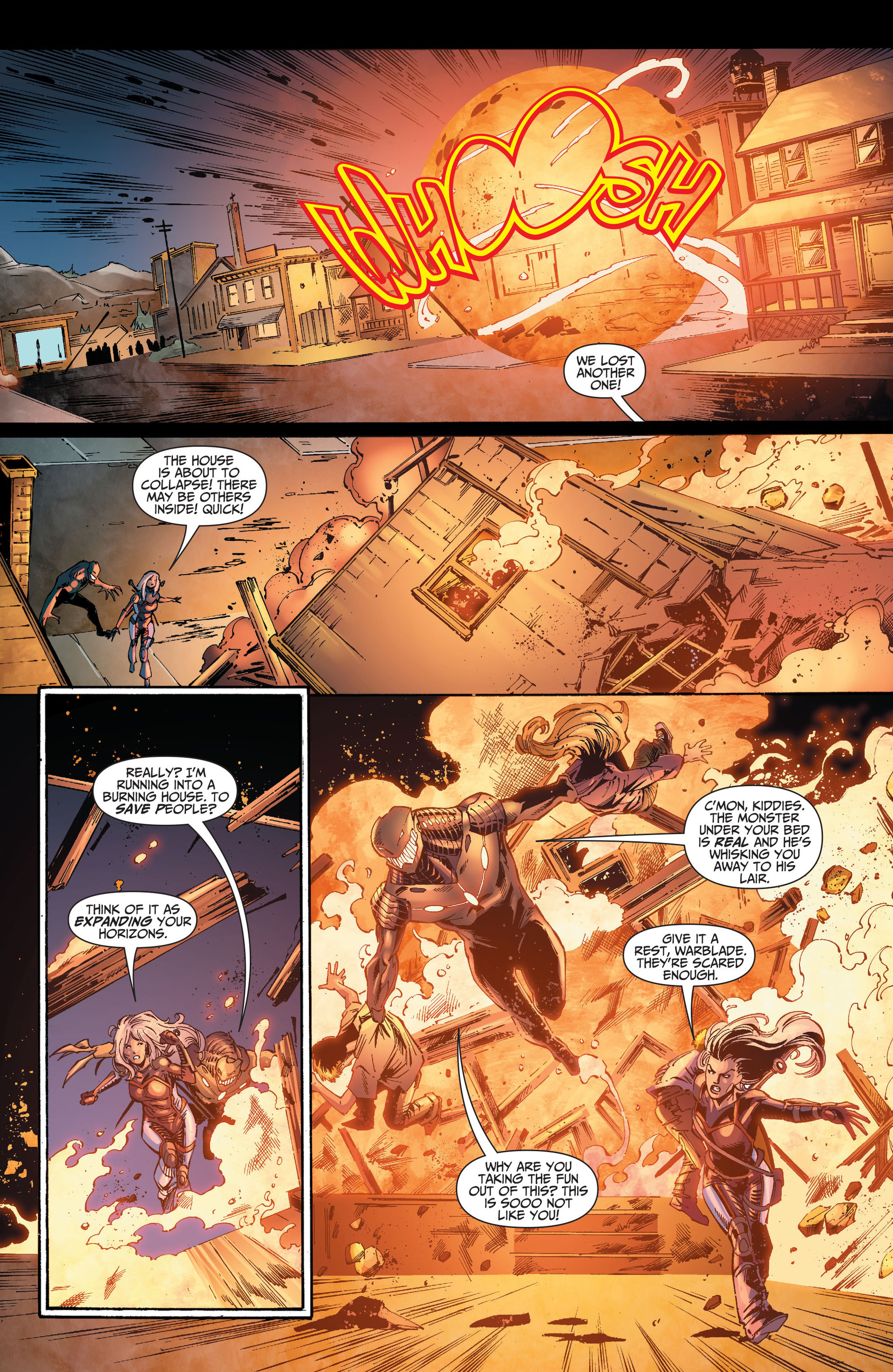 Read online The Ravagers comic -  Issue #8 - 16