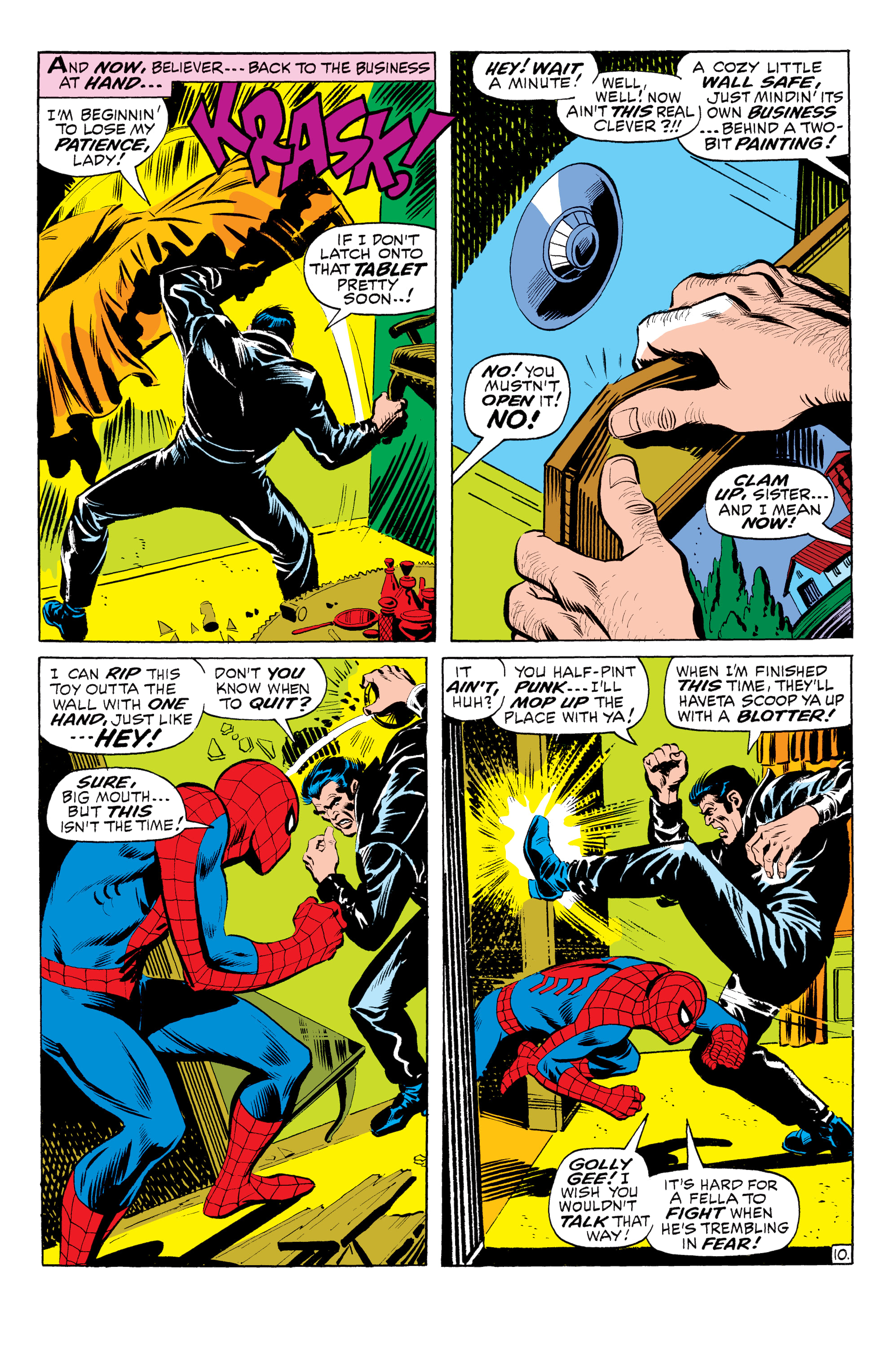 Read online Amazing Spider-Man Epic Collection comic -  Issue # The Secret of the Petrified Tablet (Part 2) - 69