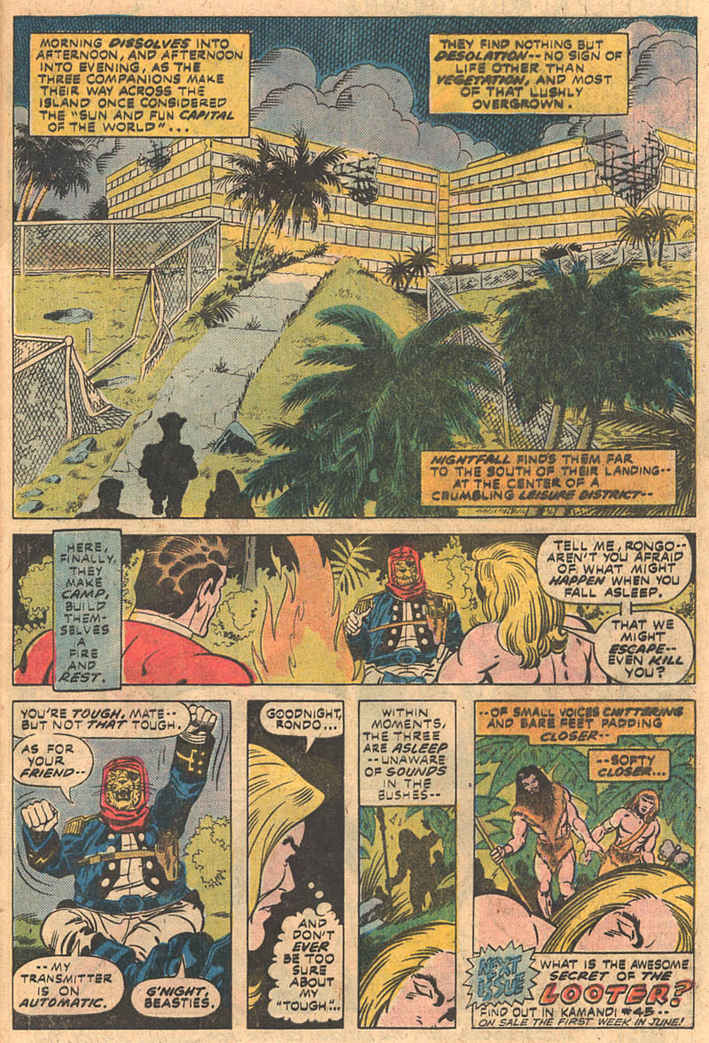 Read online Kamandi, The Last Boy On Earth comic -  Issue #44 - 12