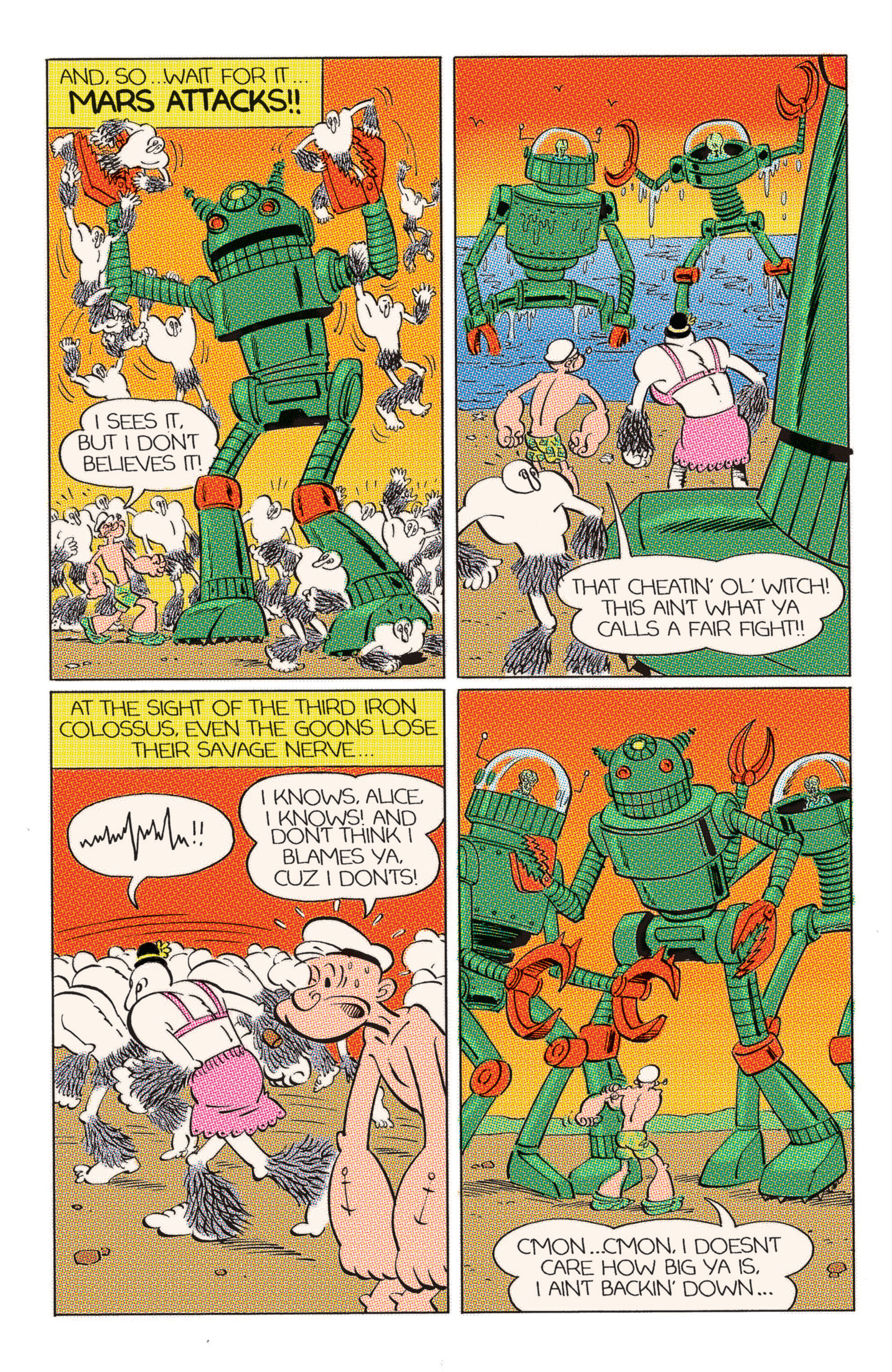 Read online Mars Attacks Popeye comic -  Issue # Full - 16