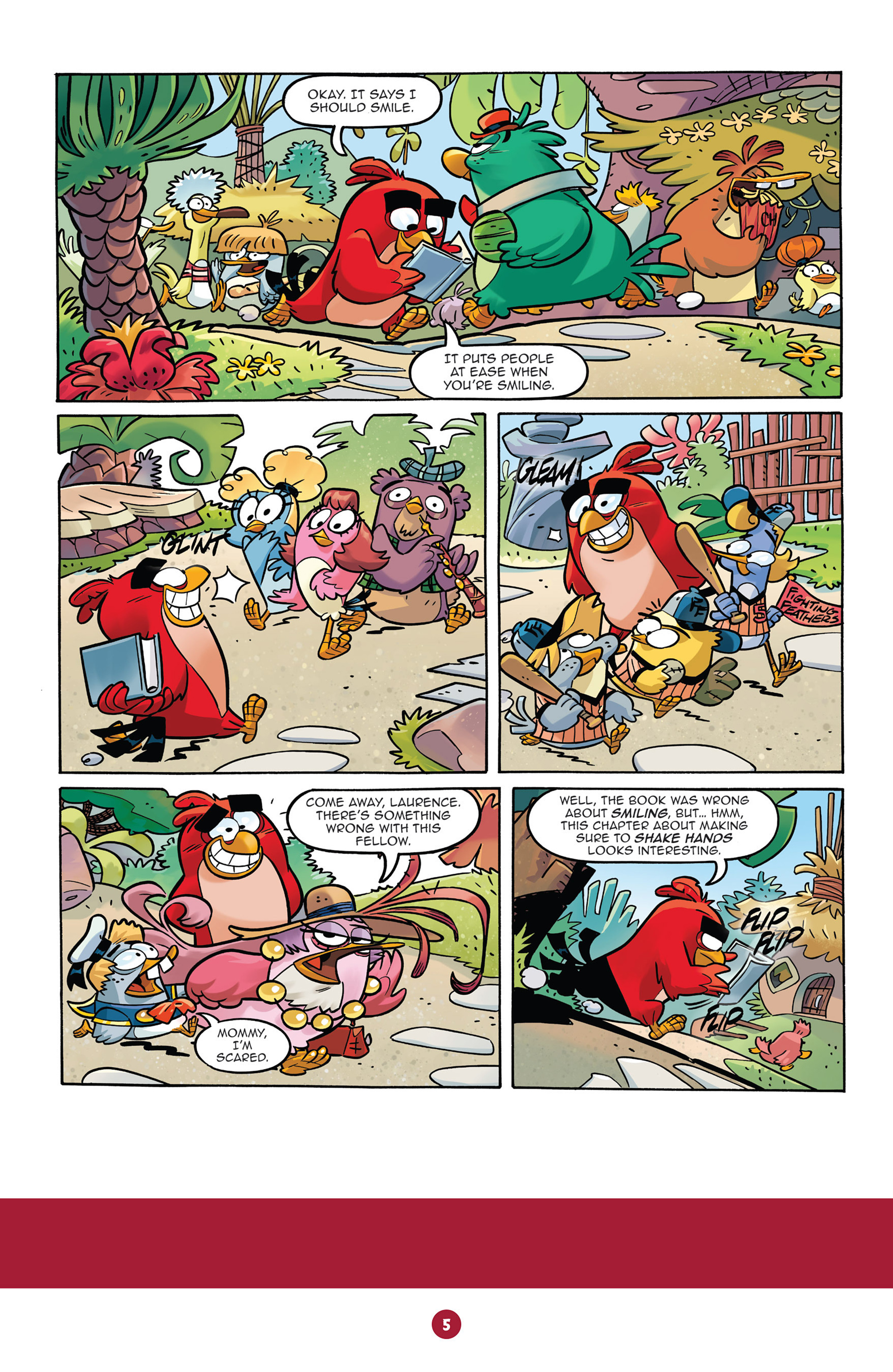 Read online Angry Birds: Big Movie Eggstravaganza comic -  Issue # Full - 7