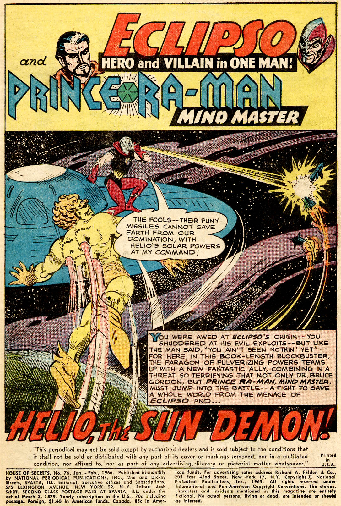 Read online House of Secrets (1956) comic -  Issue #76 - 3