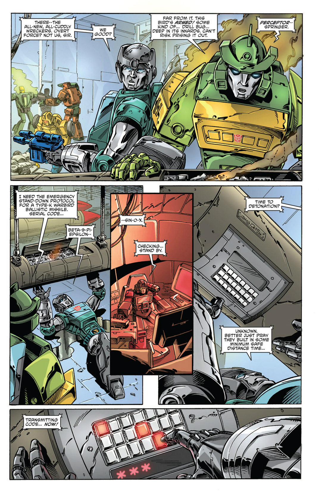 Read online The Transformers: Regeneration One comic -  Issue #81 - 14