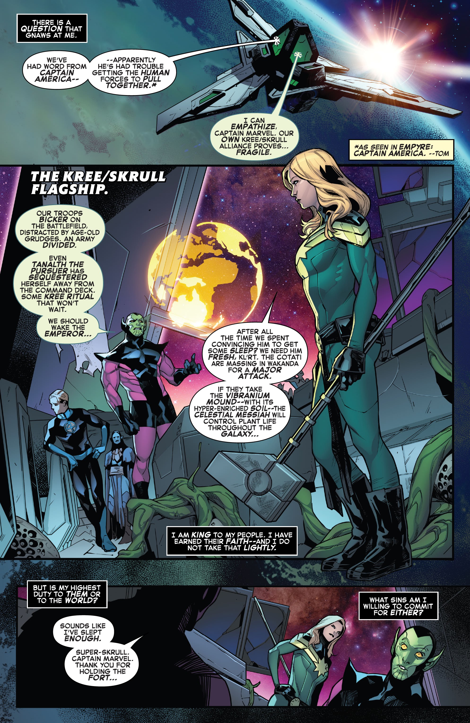 Read online Empyre comic -  Issue #4 - 5