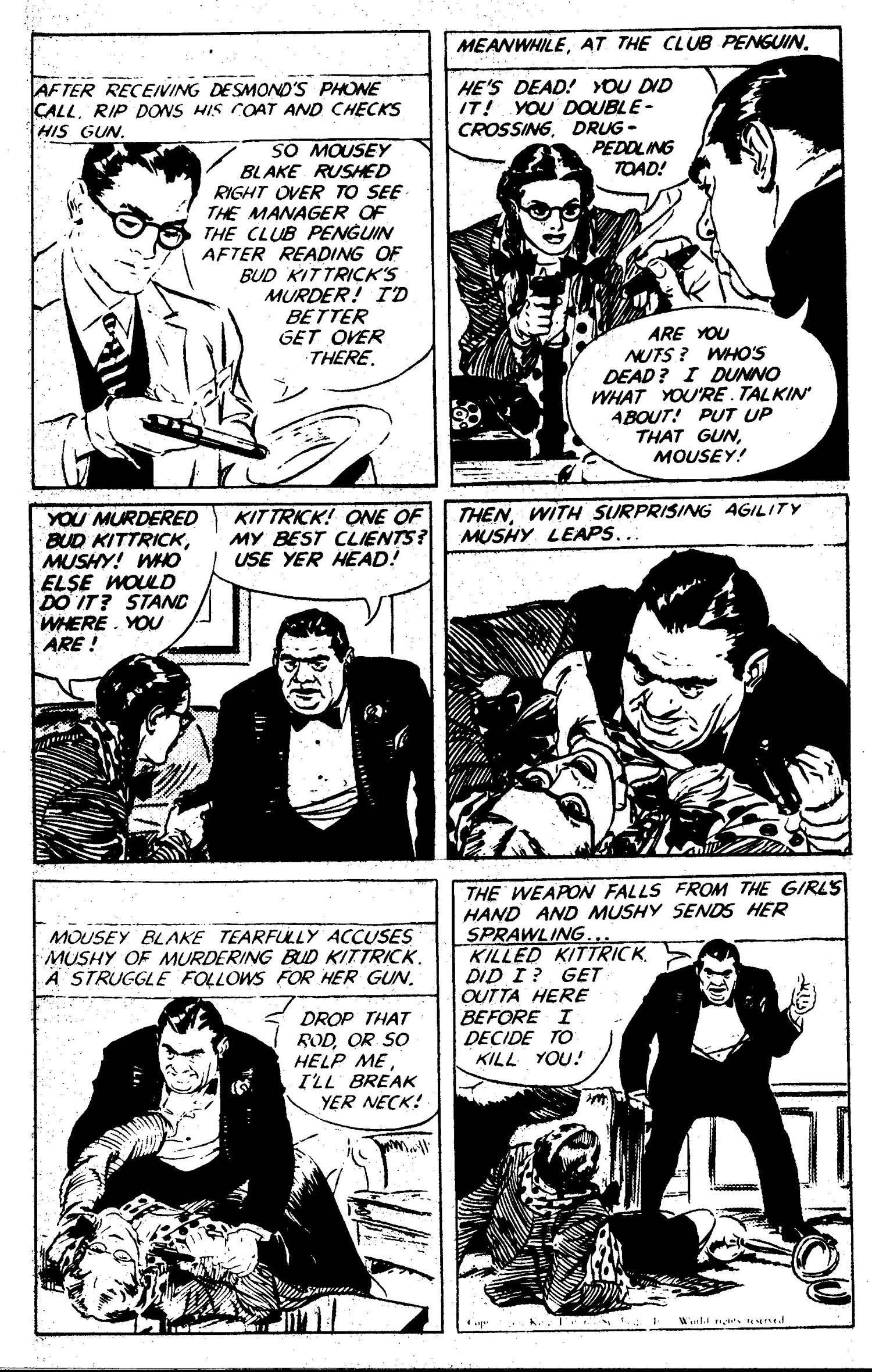 Read online Official Rip Kirby comic -  Issue #1 - 28