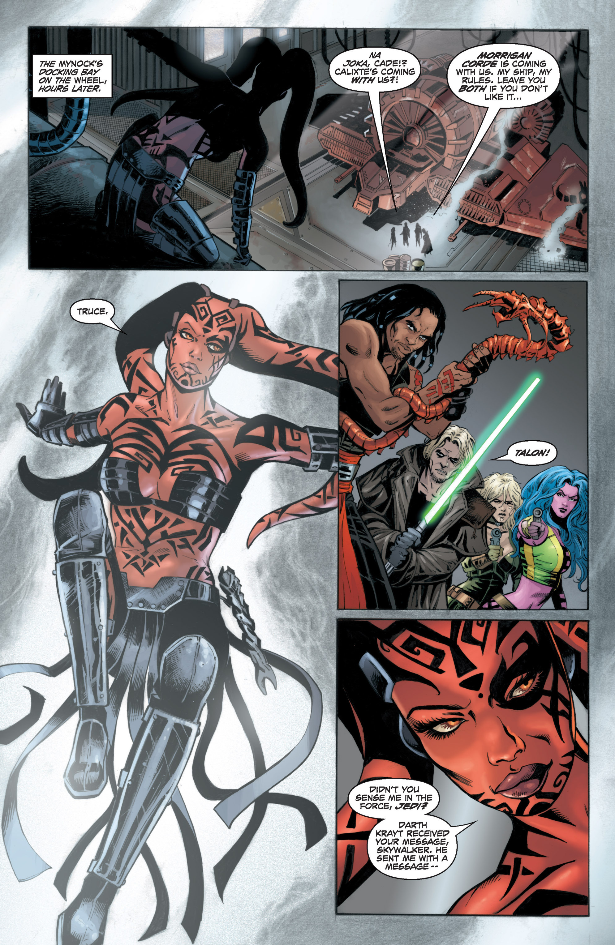 Read online Star Wars: Legacy War comic -  Issue #3 - 11