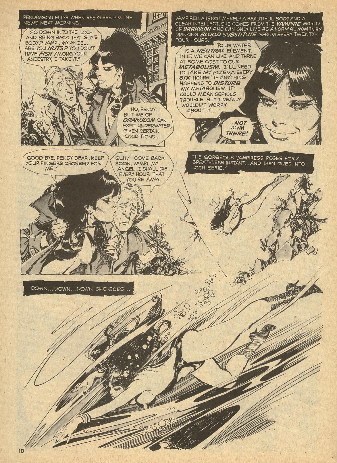 Read online Vampirella (1969) comic -  Issue #29 - 10