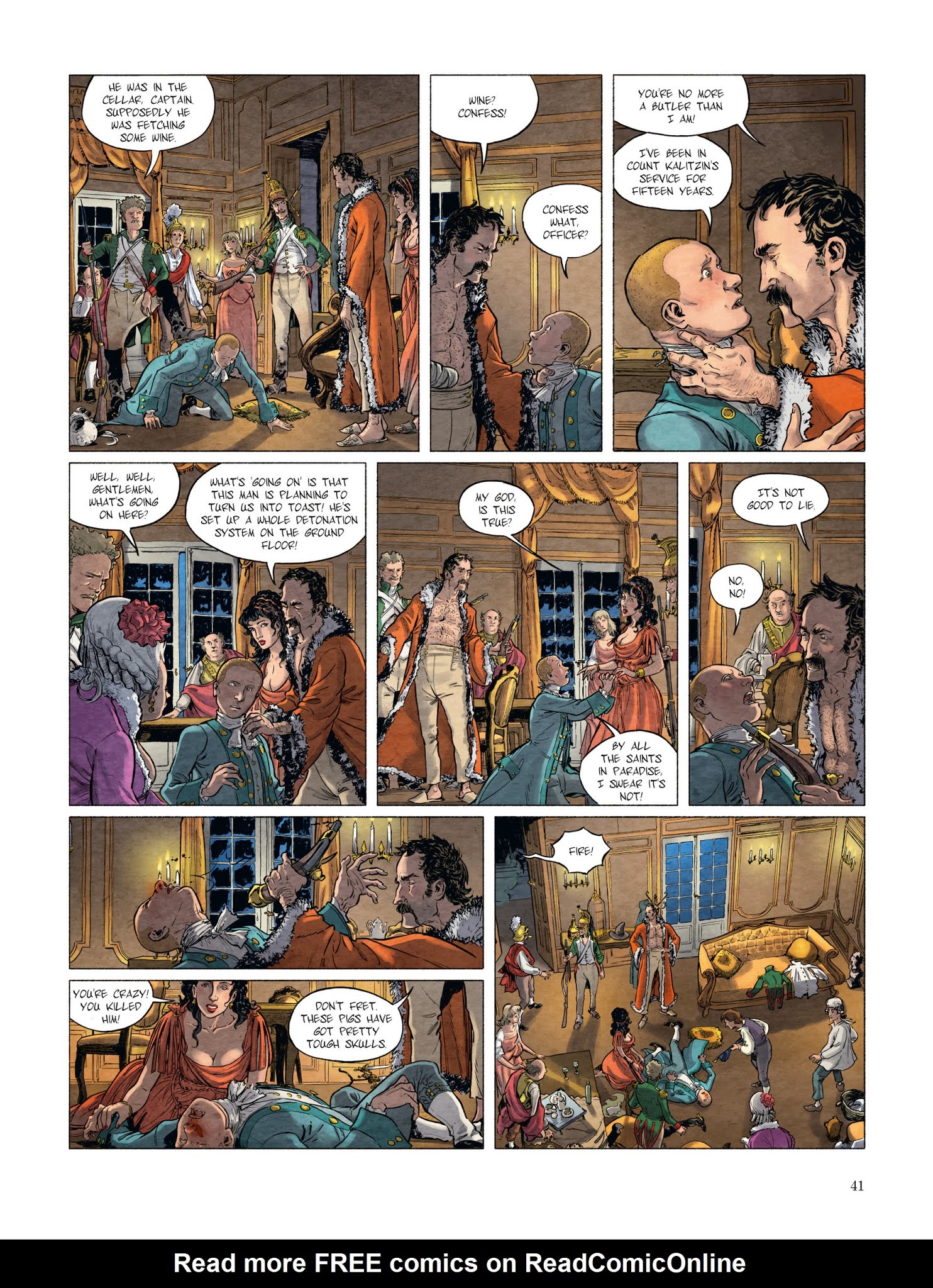 Read online Berezina comic -  Issue #1 - 42