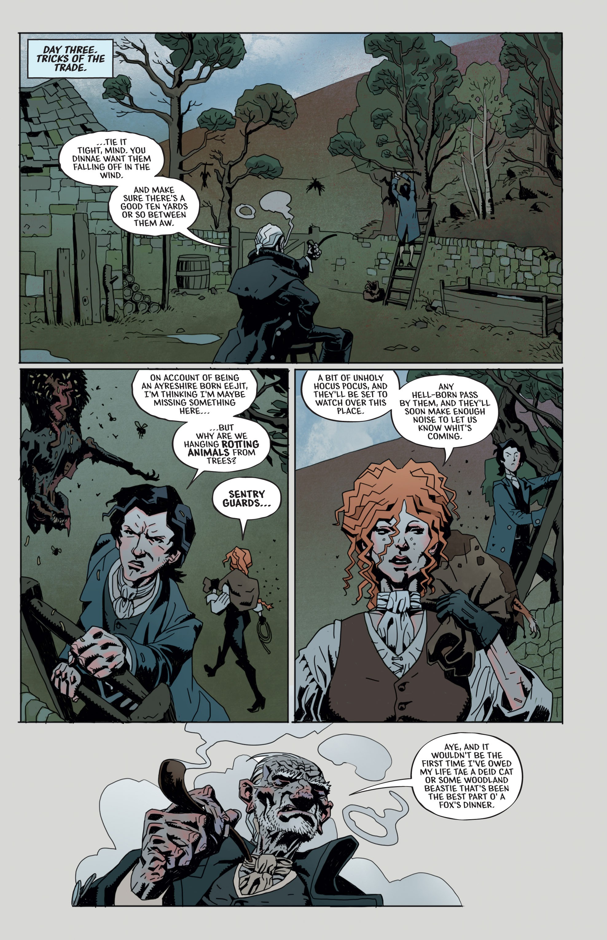 Read online Robbie Burns: Witch Hunter comic -  Issue # TPB - 50