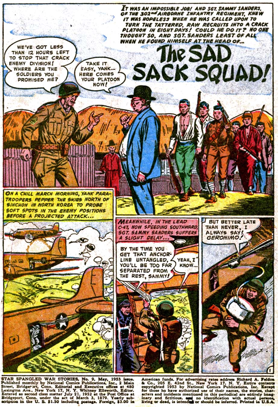 Read online Star Spangled War Stories (1952) comic -  Issue #9 - 3