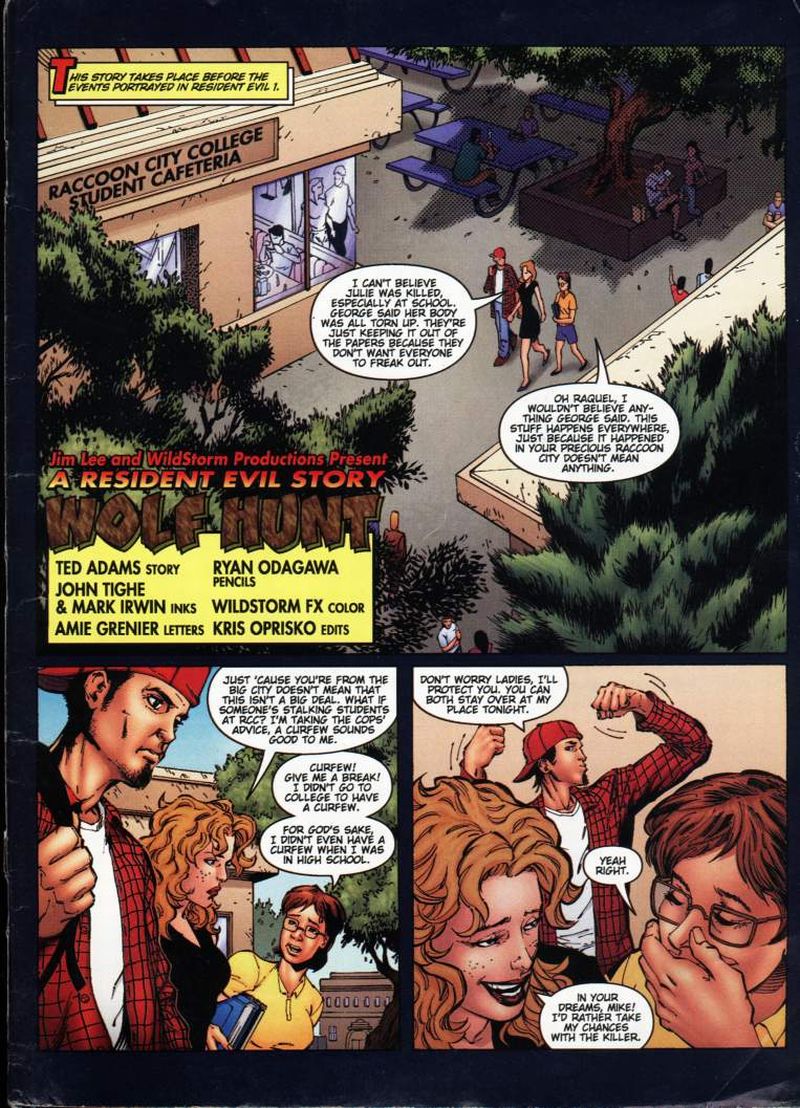 Read online Resident Evil (1998) comic -  Issue #3 - 3