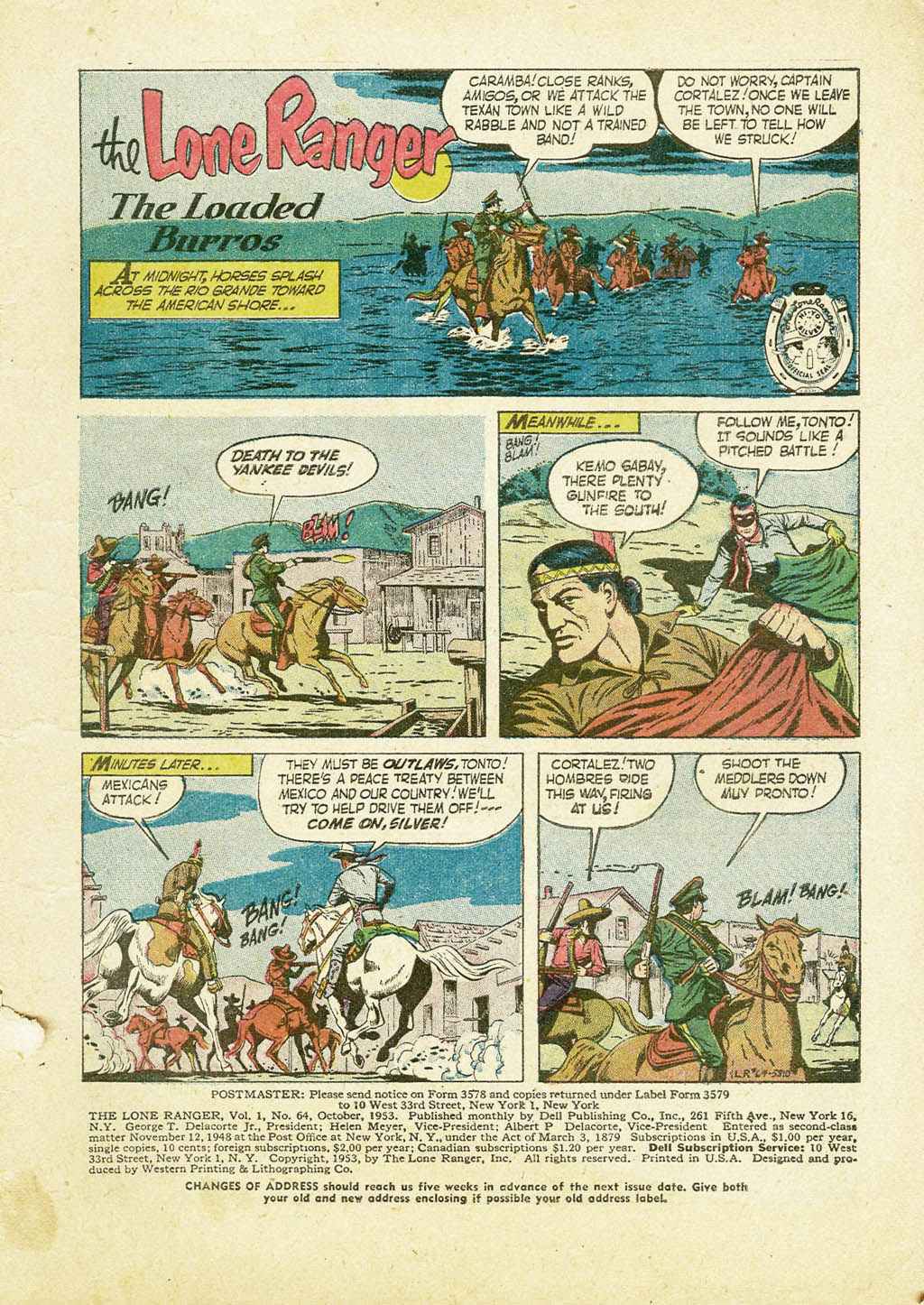 Read online The Lone Ranger (1948) comic -  Issue #64 - 3