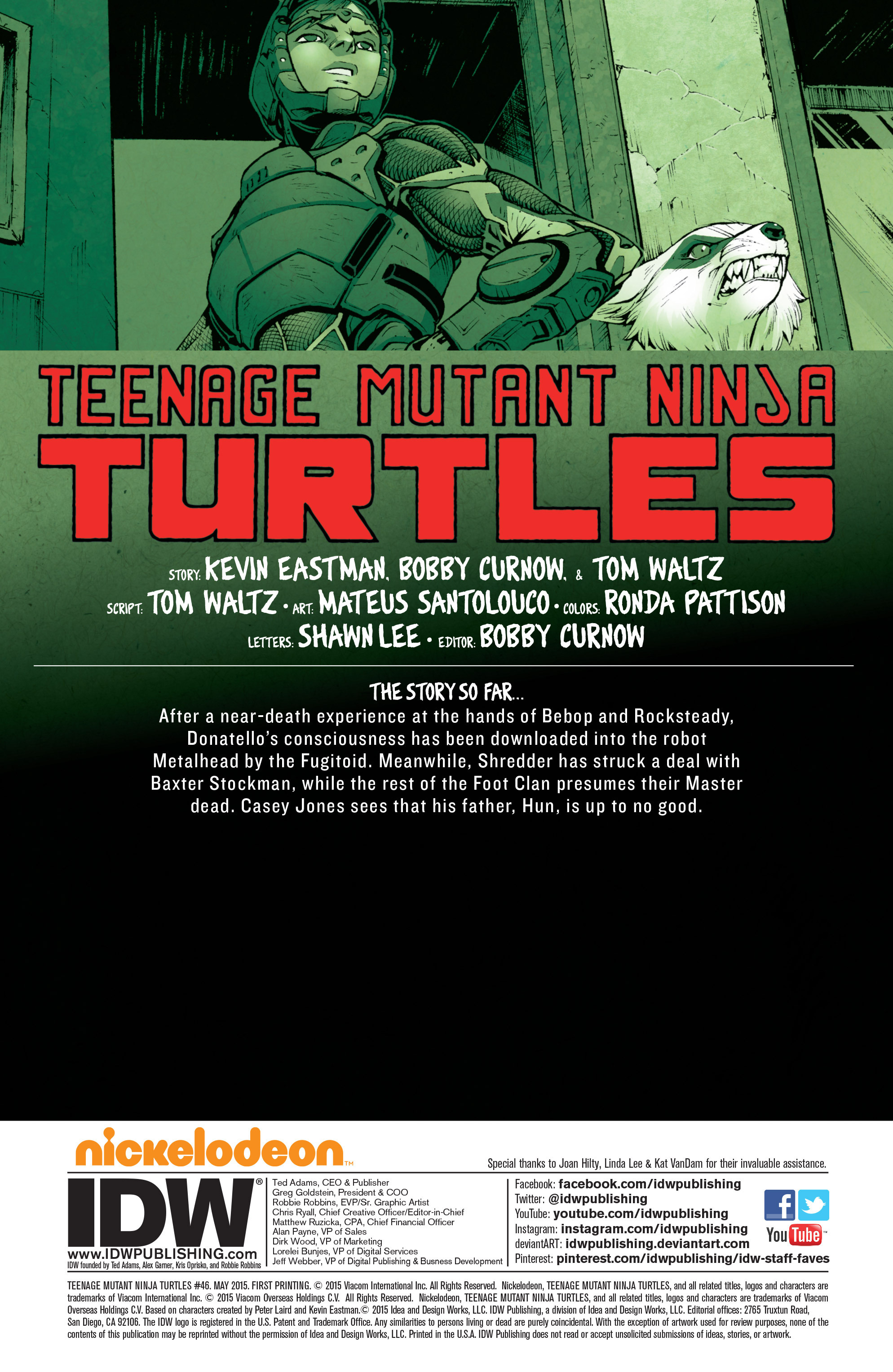 Read online Teenage Mutant Ninja Turtles (2011) comic -  Issue #46 - 3