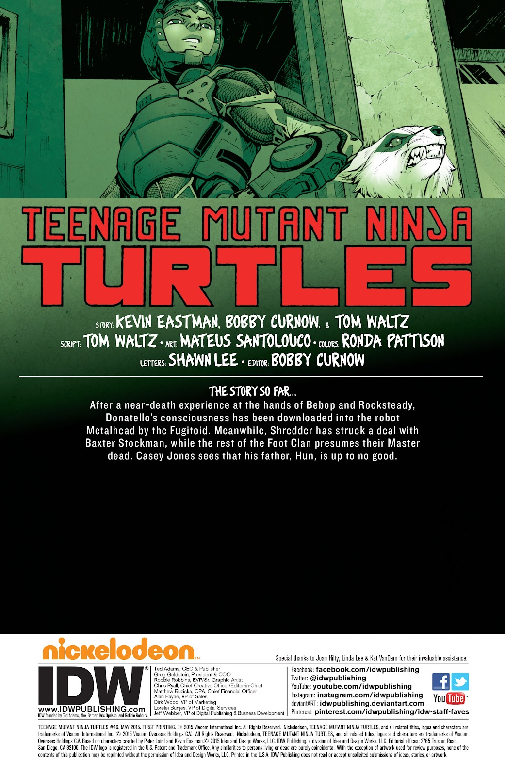 Teenage Mutant Ninja Turtles (2011) issue 46 - Page 3