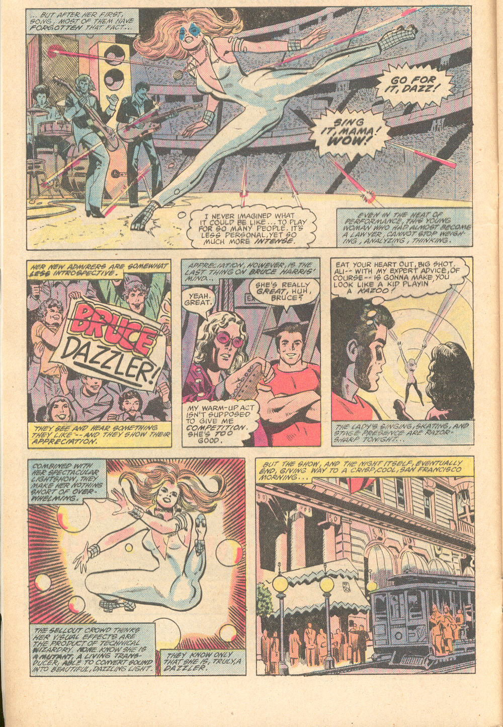 Read online Dazzler (1981) comic -  Issue #15 - 3